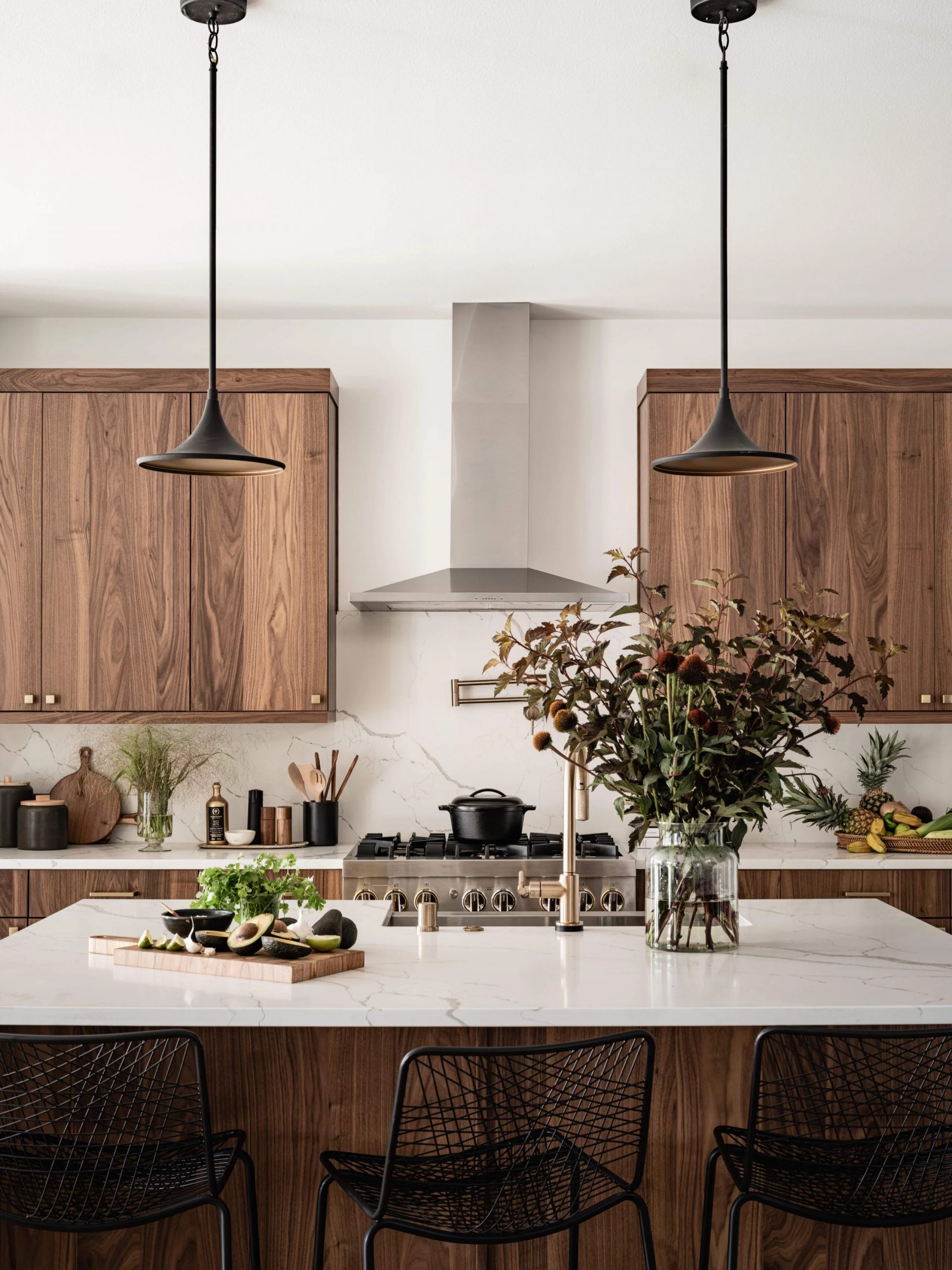 cuisine design noyer cuisine design noyer