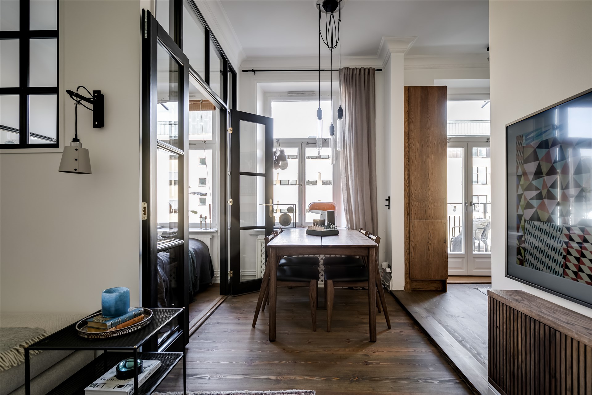 salon studio rénové salon studio rénové