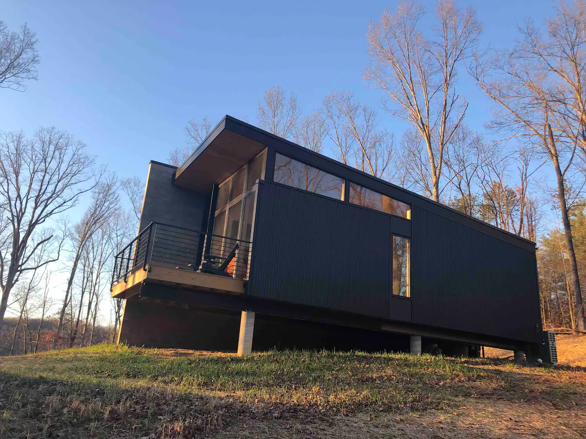 maison architecte 75m2 bois et béton