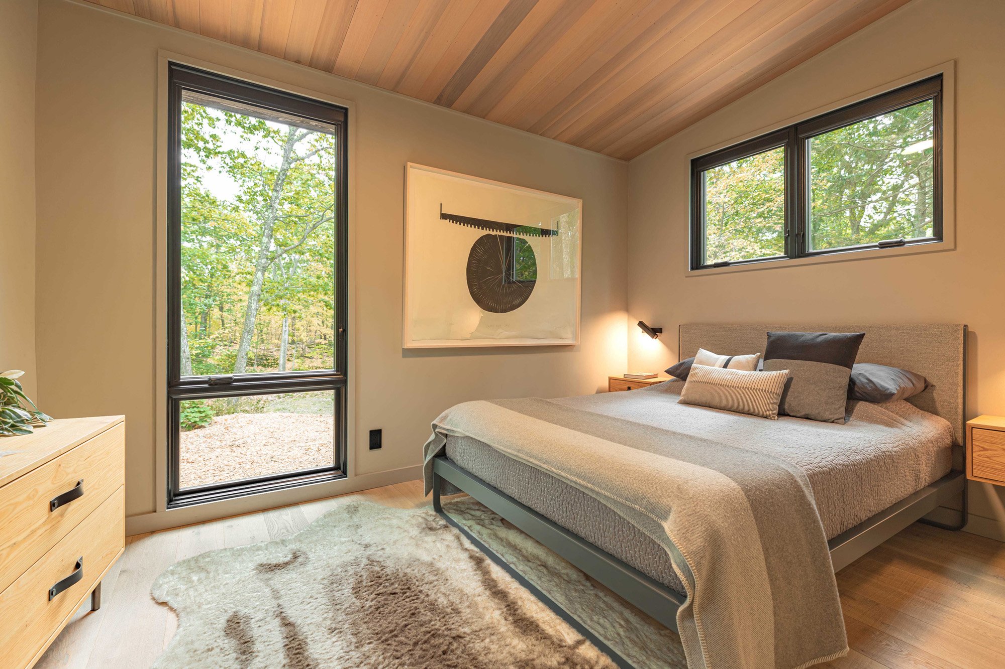 chambre maison en bois