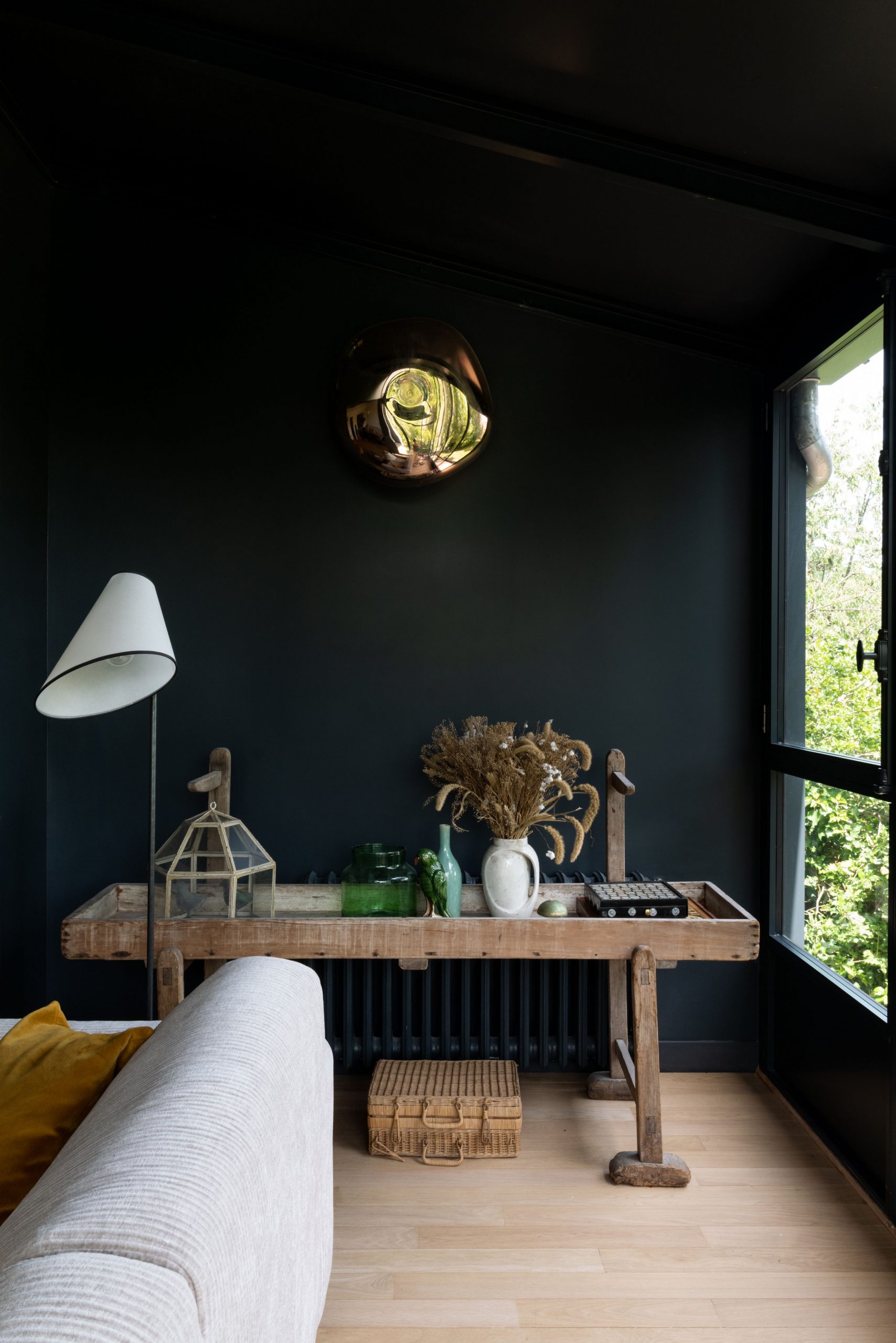 salon maison rénovée Paris par Camille Hermand salon maison rénovée Paris par Camille Hermand