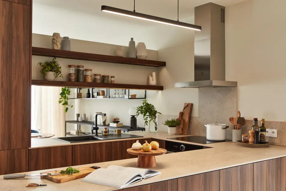 cuisine design Leroy Merlin avec passe-plat cuisine design Leroy Merlin avec passe-plat