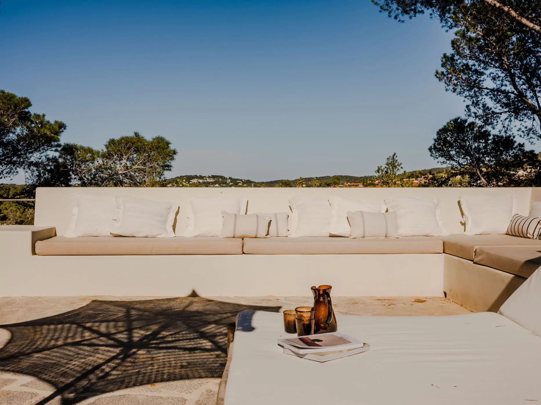 terrasse villa authentique à Ibiza Casa del Árbol terrasse villa authentique à Ibiza Casa del Árbol