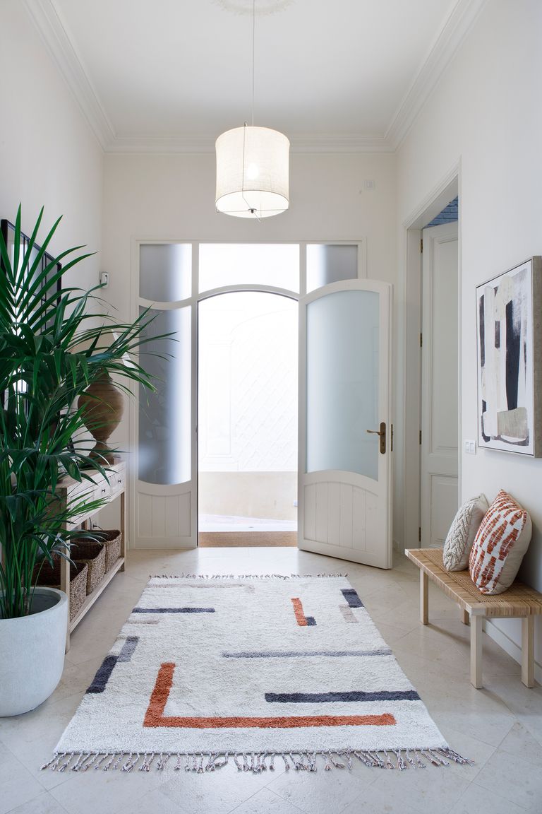 entrée avec banc décoration contemporaine entrée avec banc décoration contemporaine