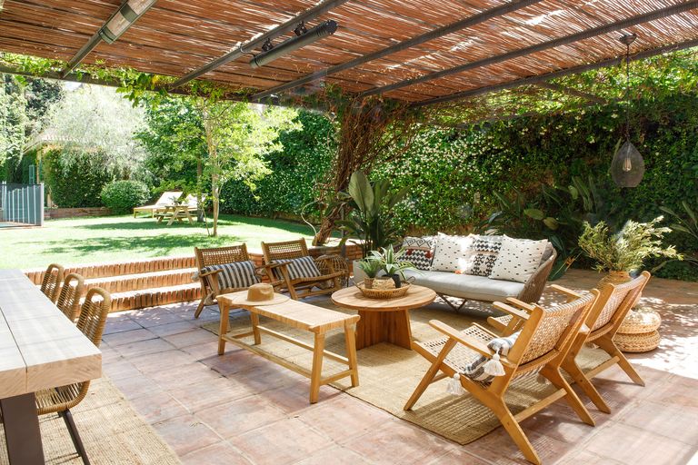 terrasse avec pergola acier maison de ville avec jardin terrasse avec pergola acier maison de ville avec jardin