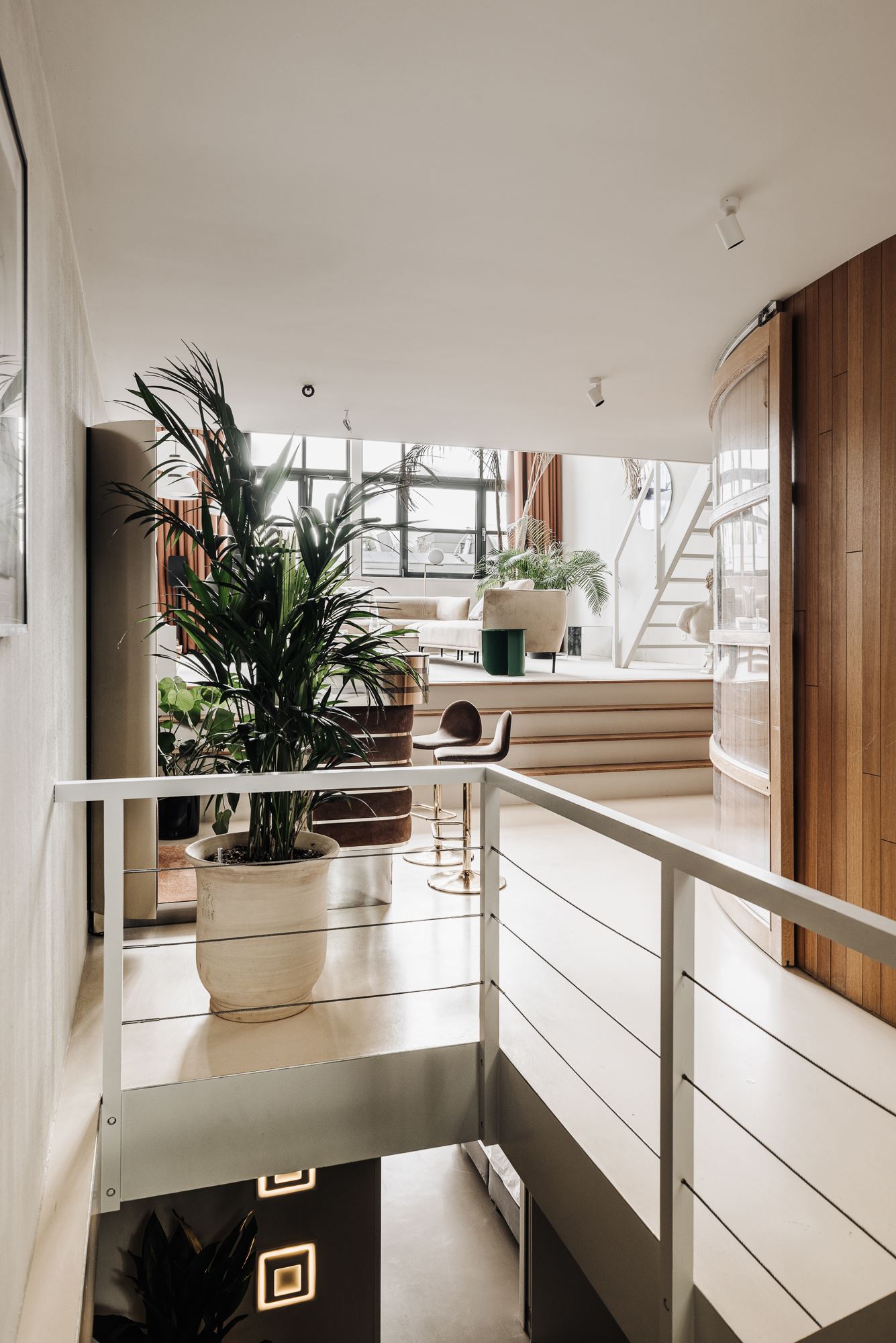 escalier acier maison design