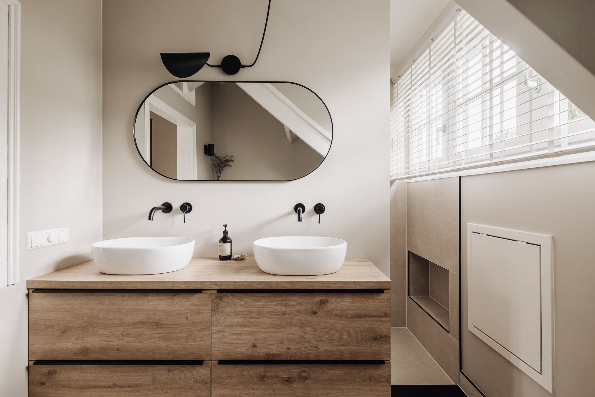 salle de bain décoration beige et bois salle de bain décoration beige et bois