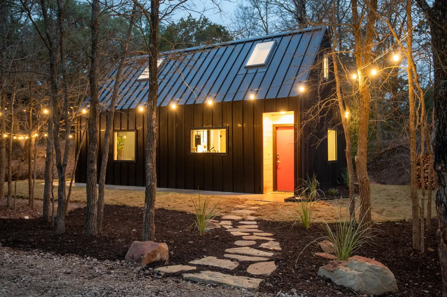 petite maison en cèdre