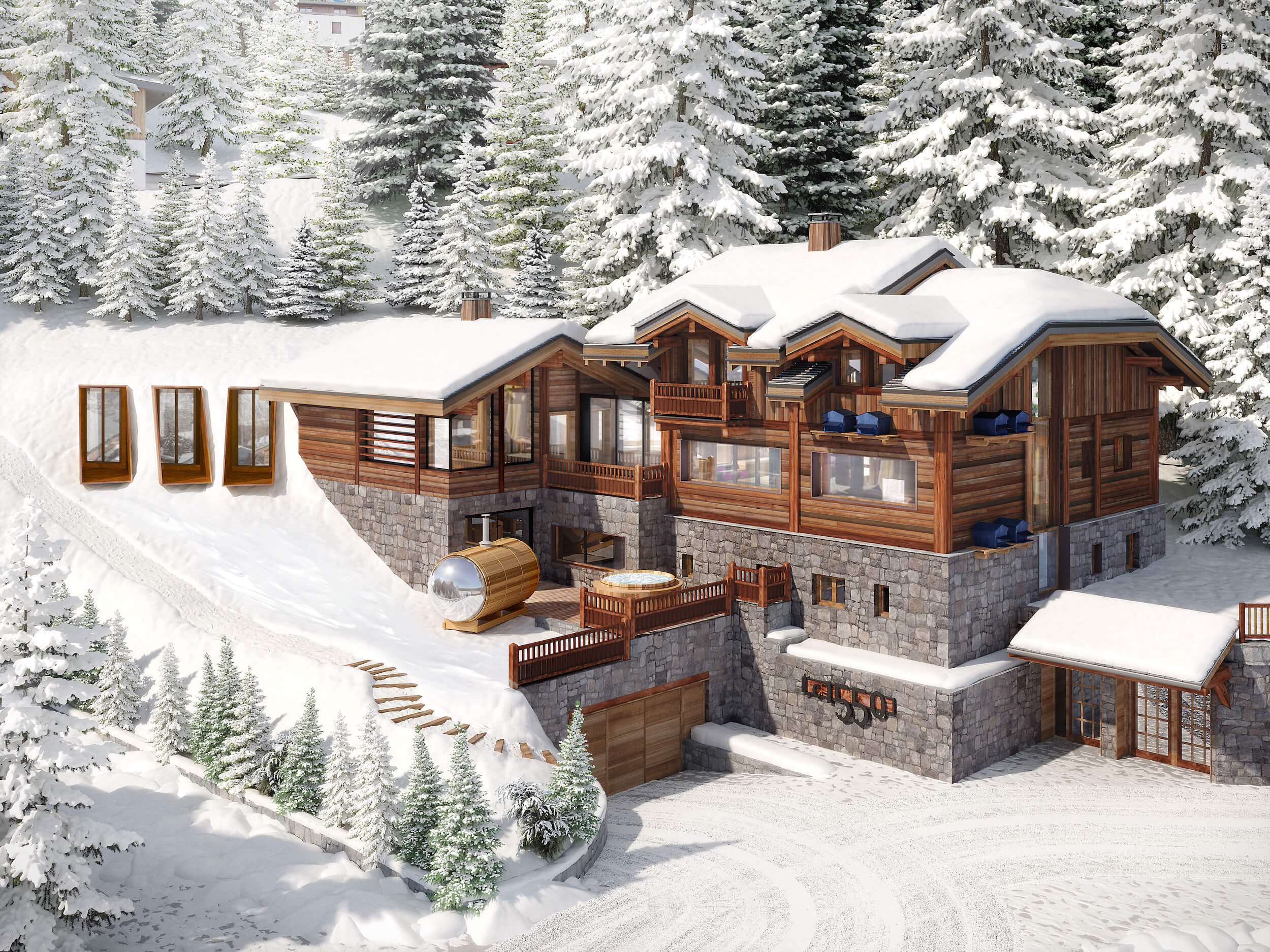 chalet le 1550 Courchevel par Iconic House chalet le 1550 Courchevel par Iconic House