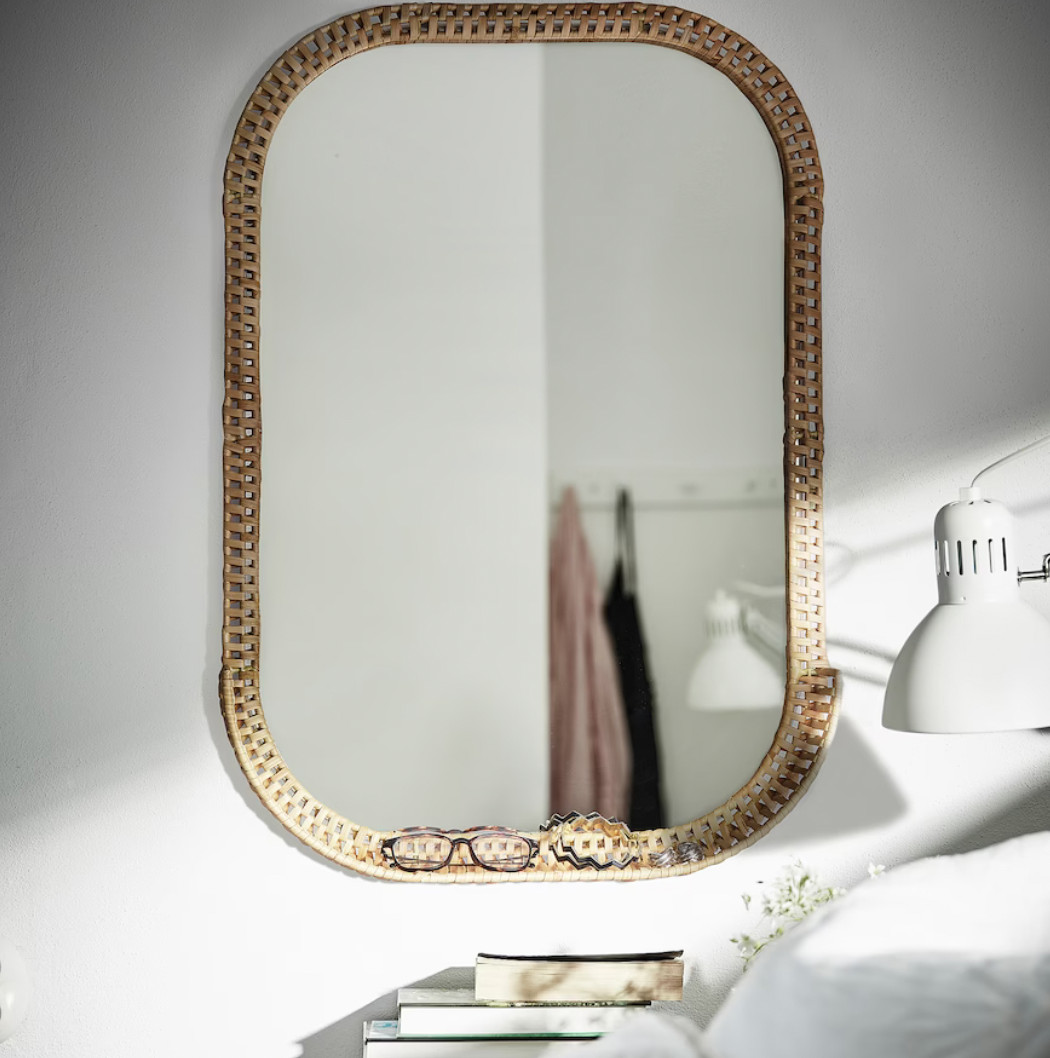 miroir rotin miroir rotin