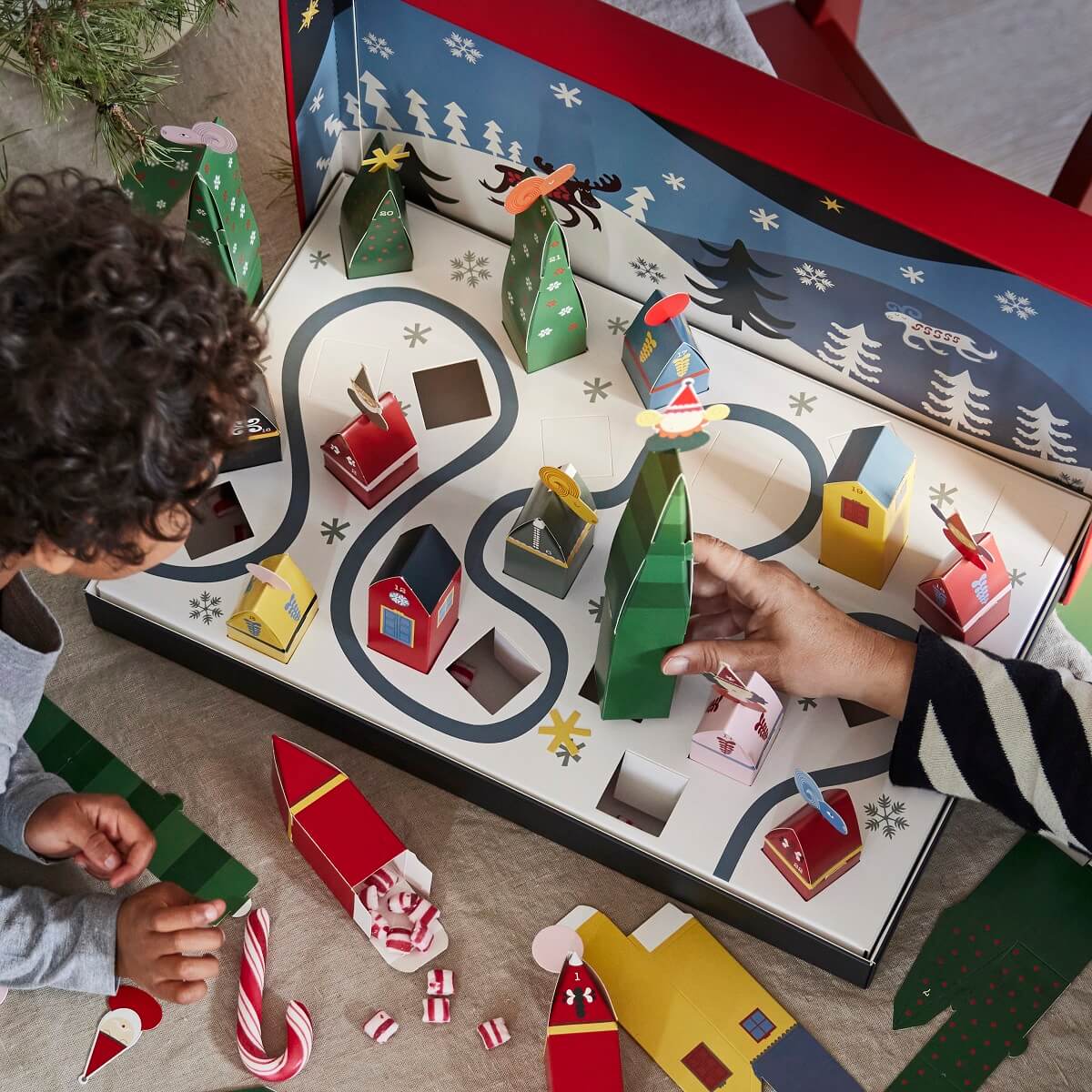 Calendrier de l'avent Vinterfint Noël IKEA 2022