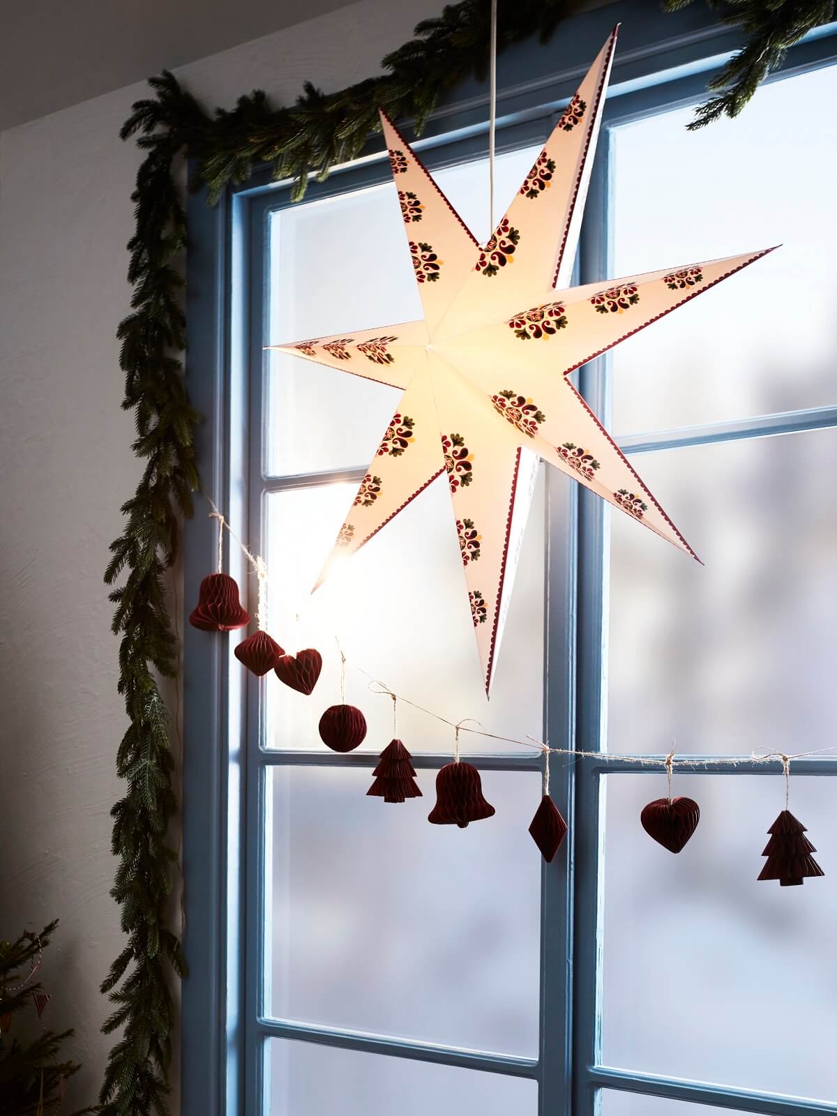 étoile lumineuse Noël