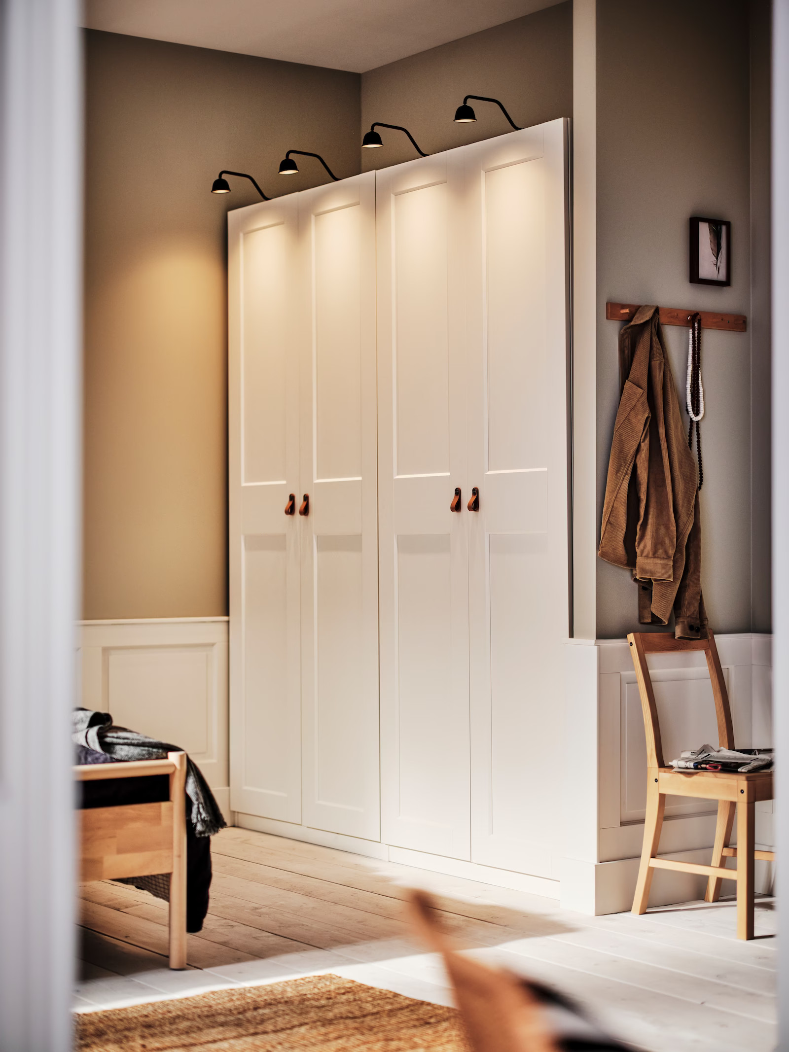 chambre avec dressing poignées cuir chambre avec dressing poignées cuir