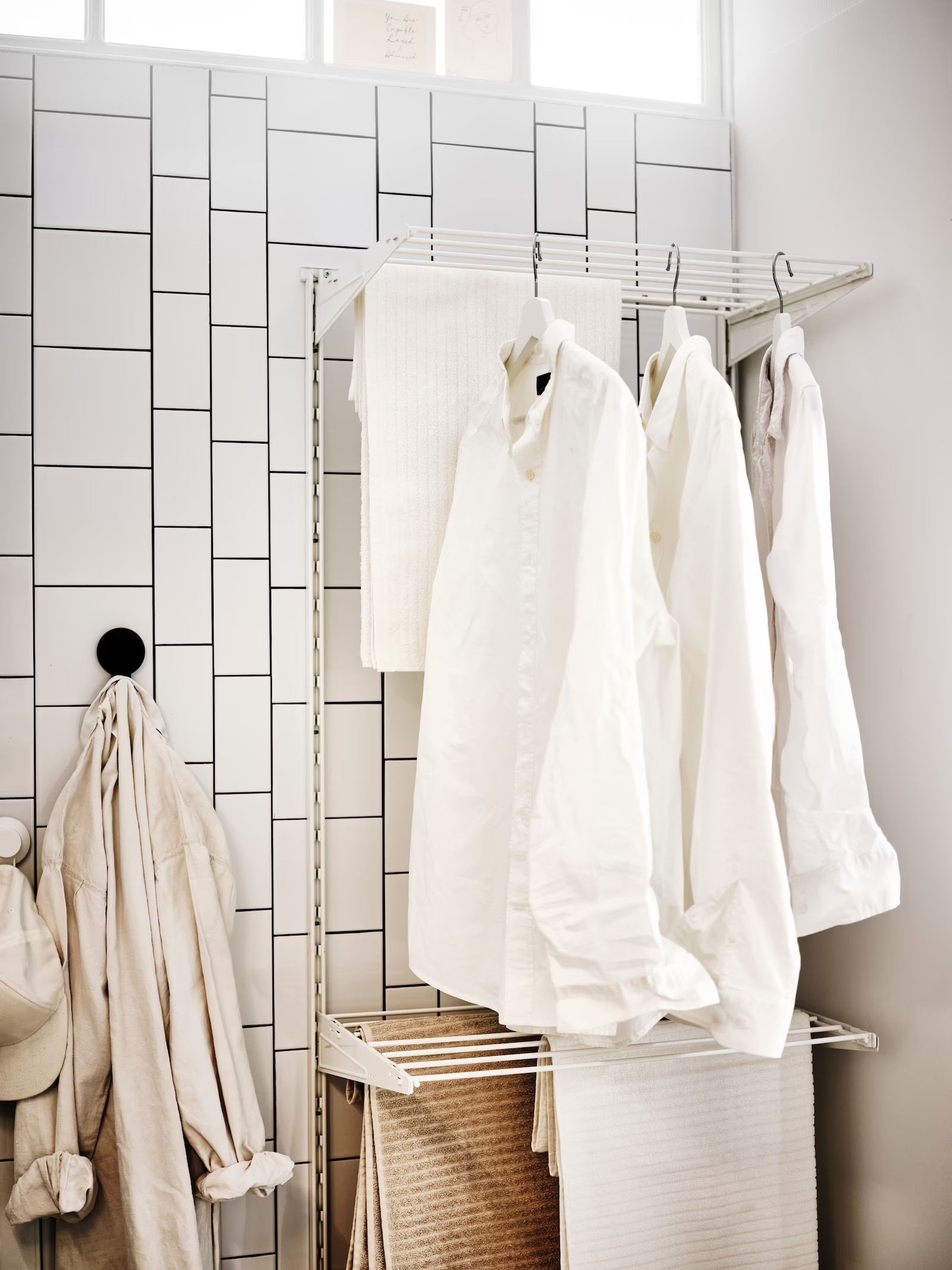 sèche-linge pliable avec crémaillères sèche-linge pliable avec crémaillères