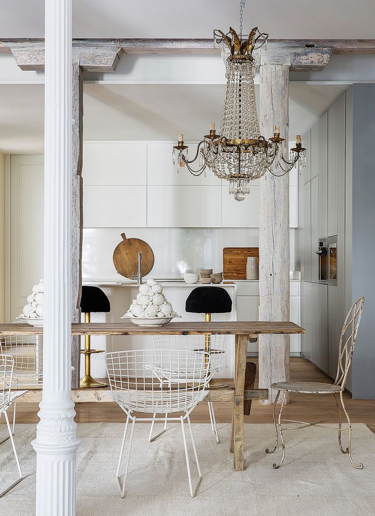 cuisine et salle à manger appartement rénové