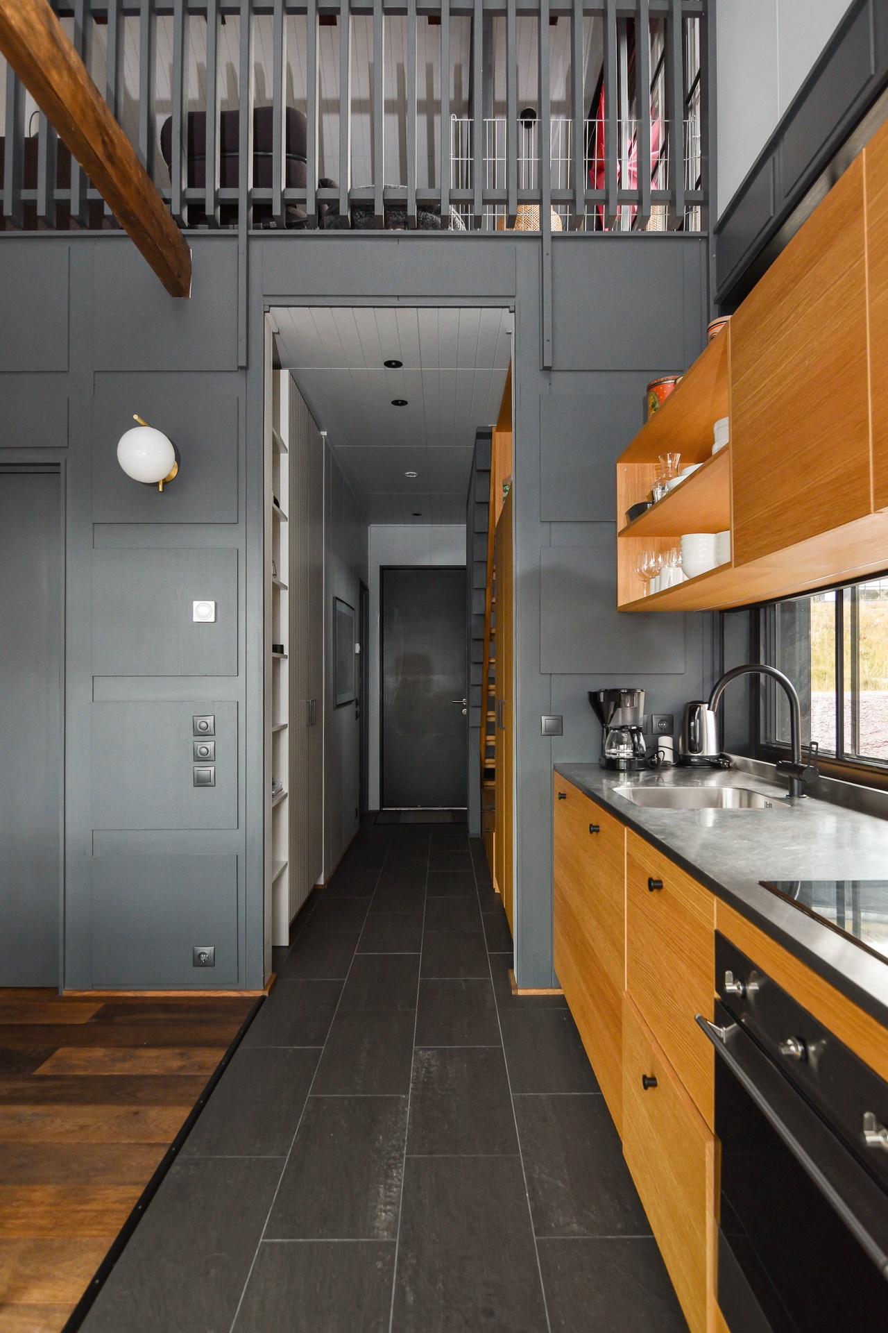 cuisine bois avec mezzanine cuisine bois avec mezzanine