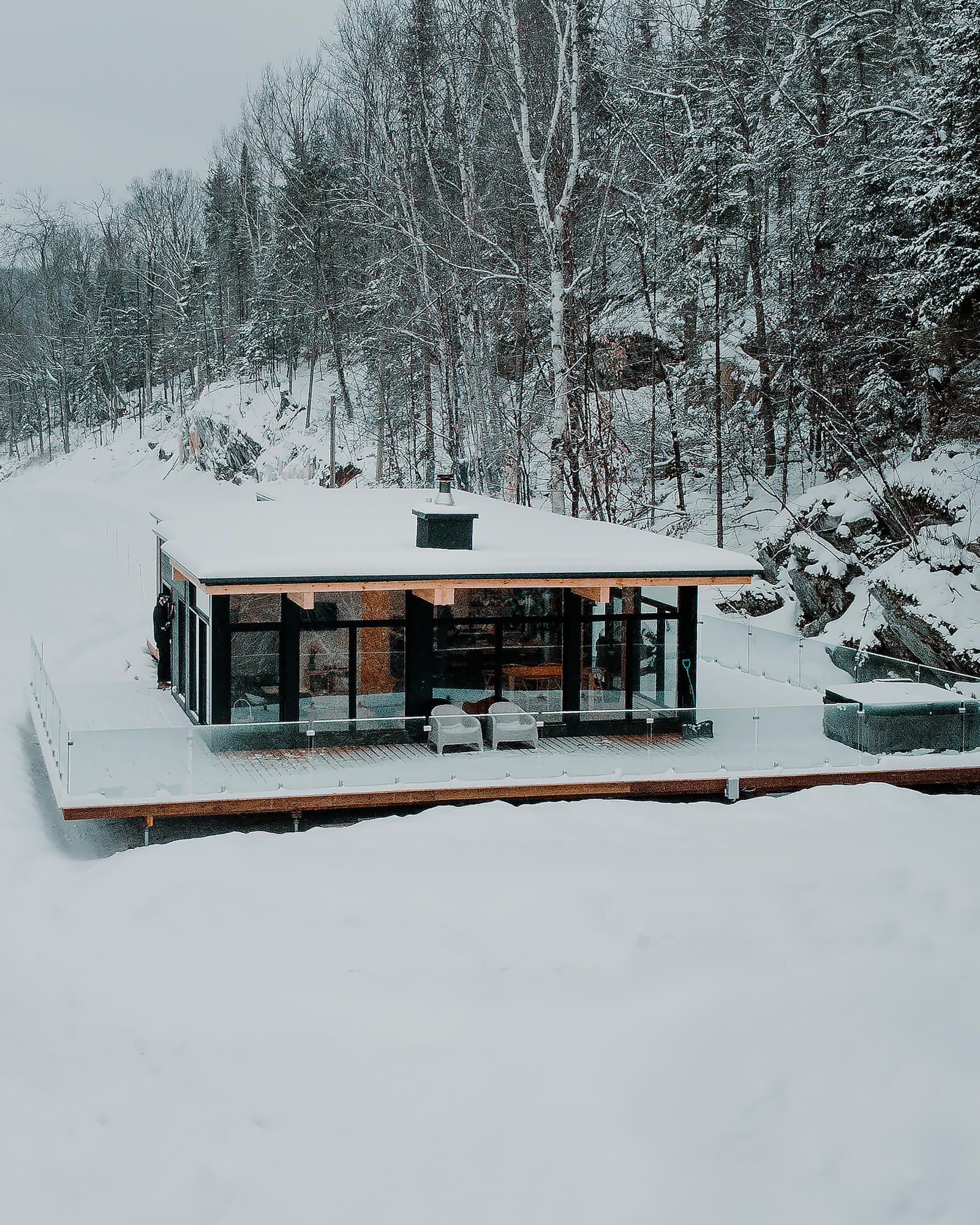 maison en bois contemporaine