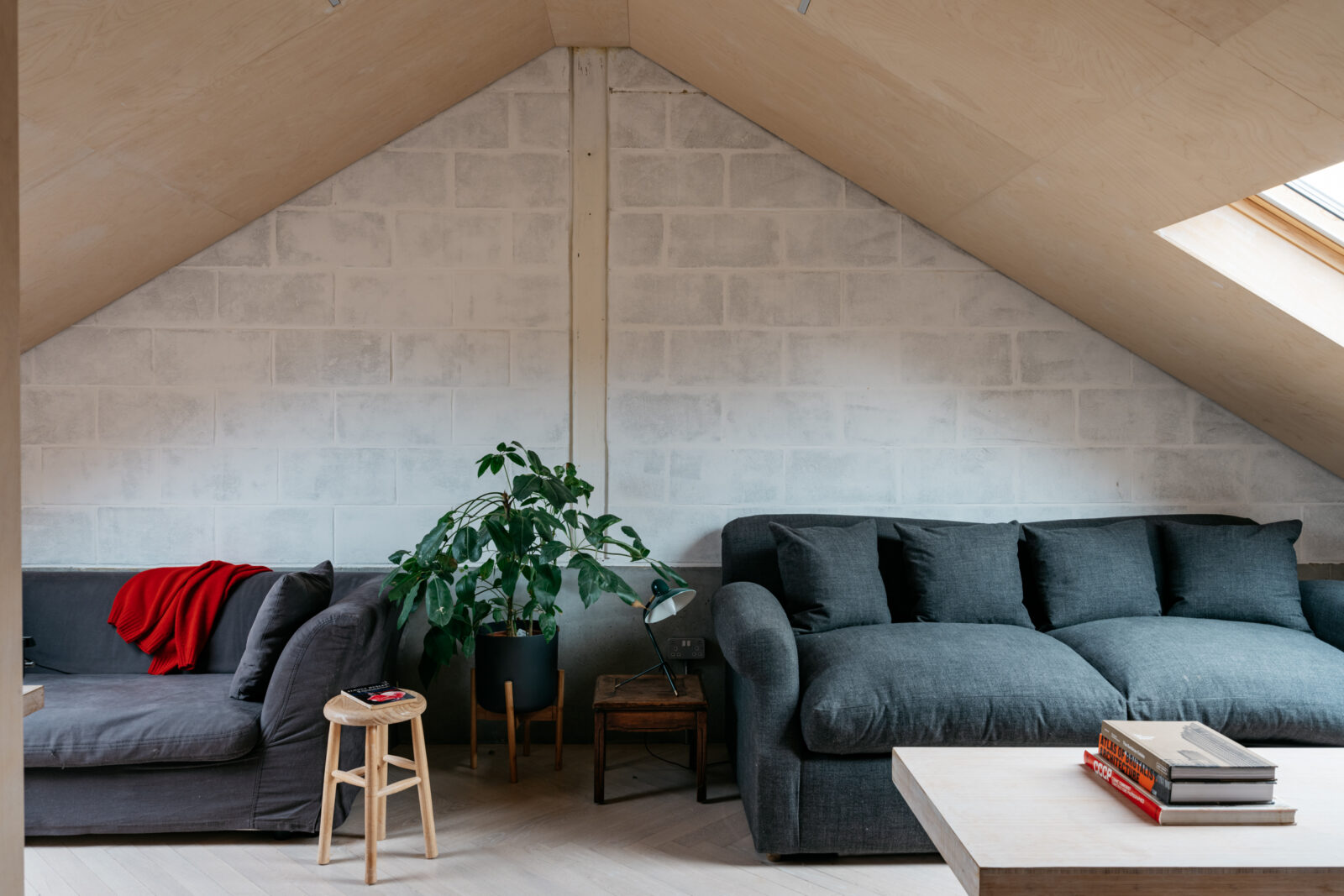 salon sous combles