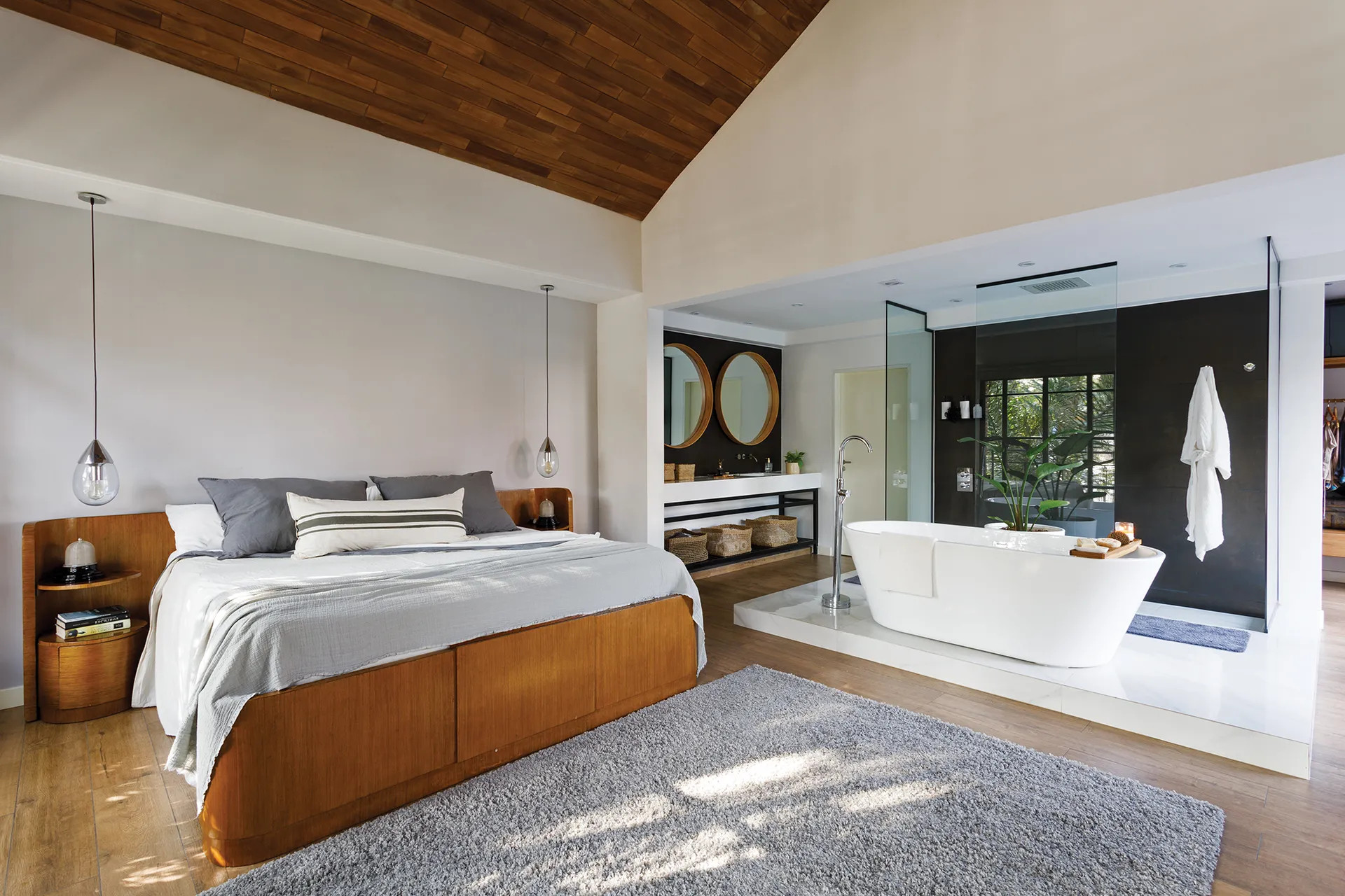 chambre avec salle de bain ouverte maison loft chambre avec salle de bain ouverte maison loft