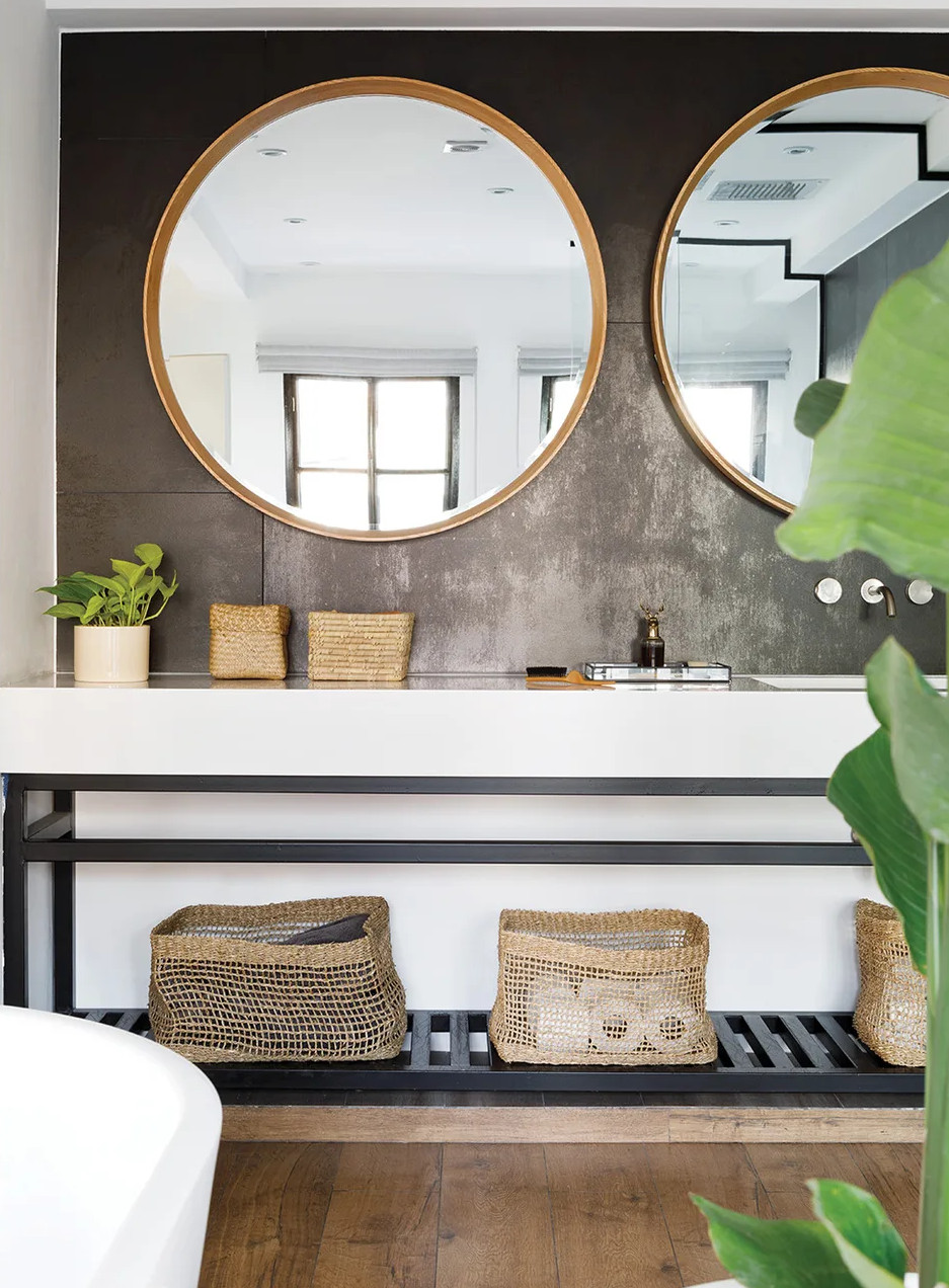 salle de bain design grise maison loft salle de bain design grise maison loft