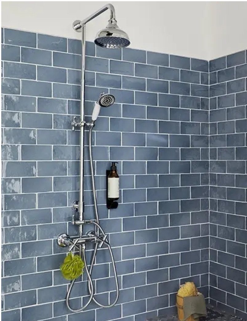 douche carrelage bleu douche carrelage bleu