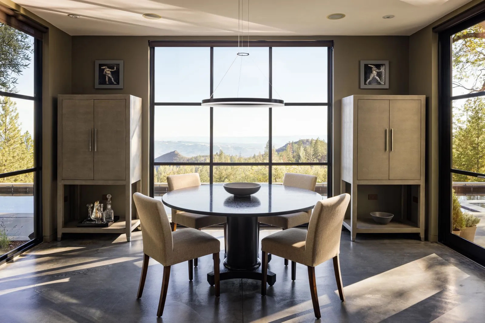 salle à manger décoration moderne