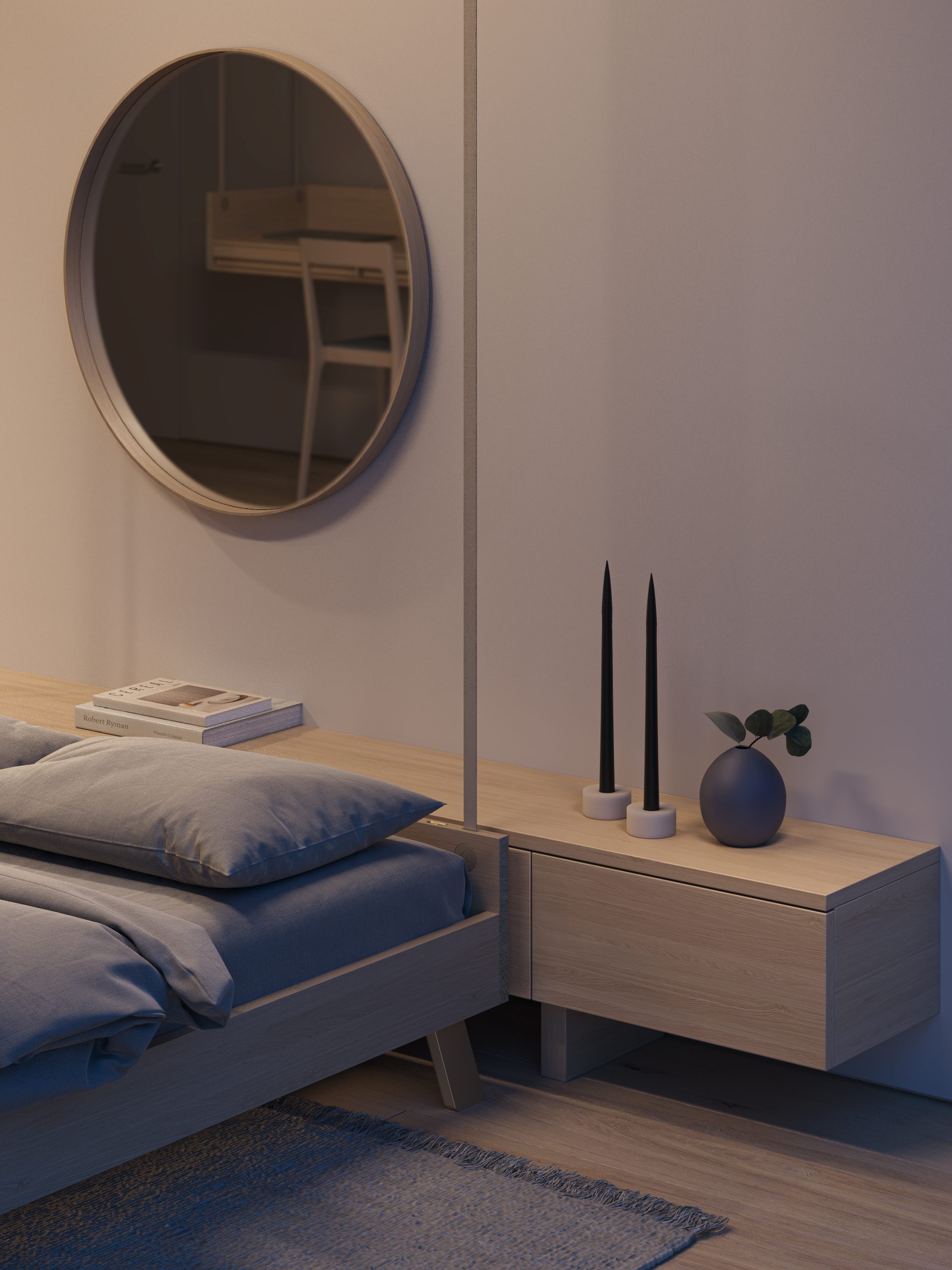 chambre avec tête de lit bois chambre avec tête de lit bois