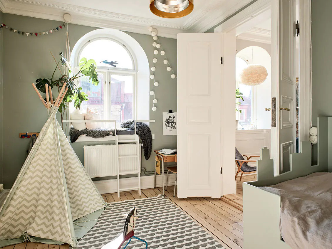 chambre enfant verte chambre enfant verte