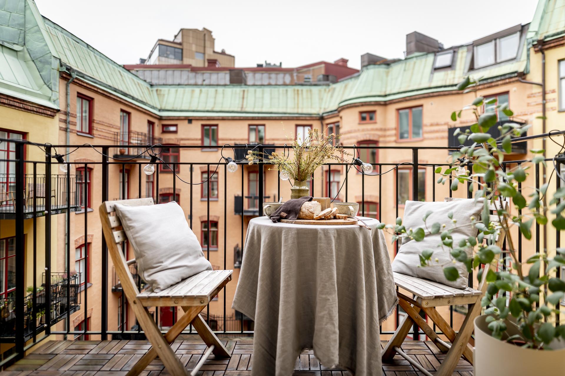 balcon sur cour