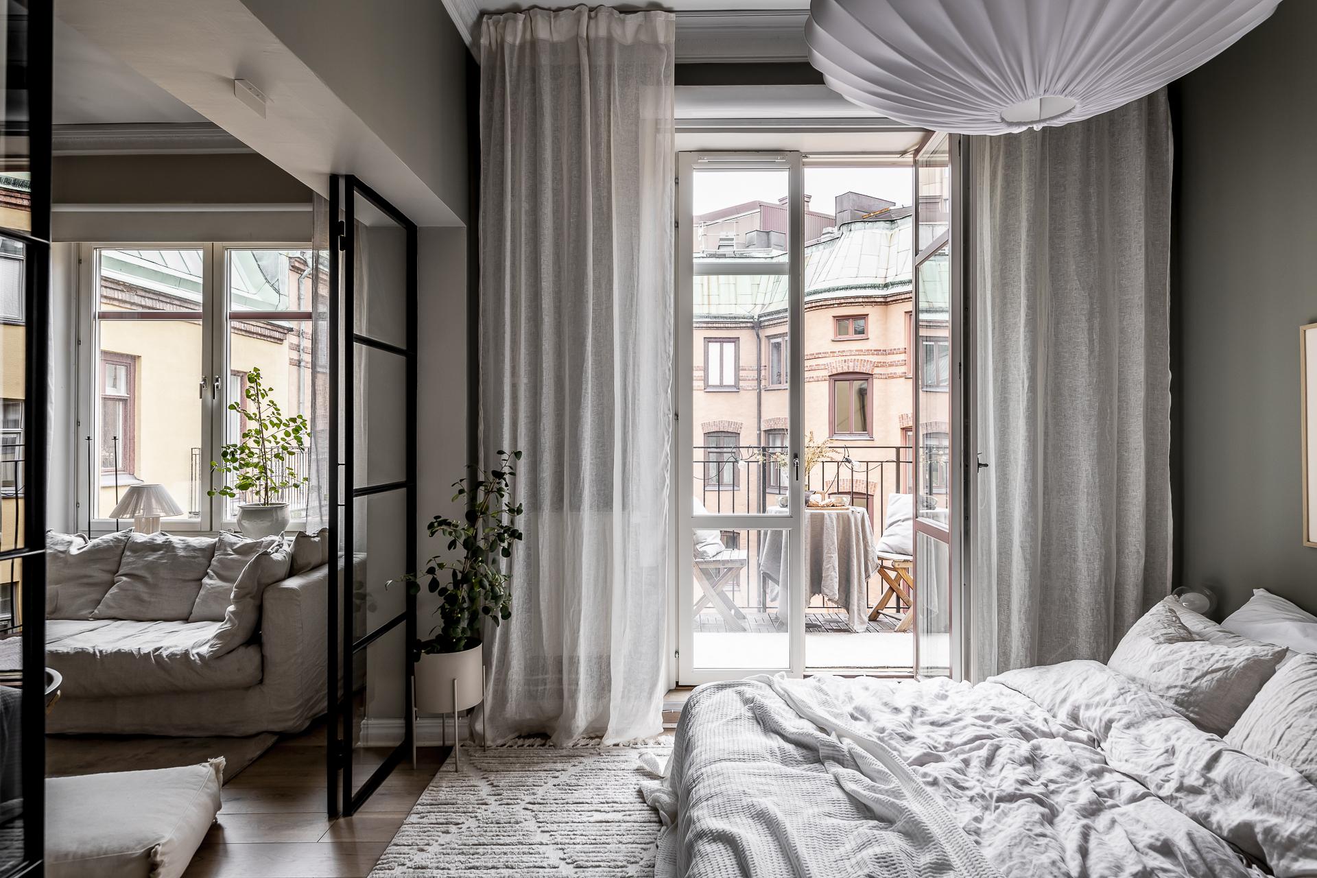 chambre décoration scandinave