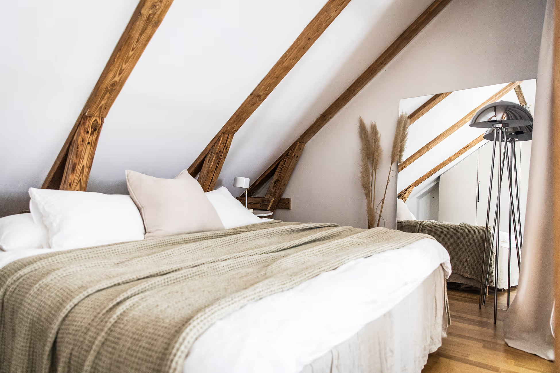 chambre avec poutres décoration scandinave chambre avec poutres décoration scandinave
