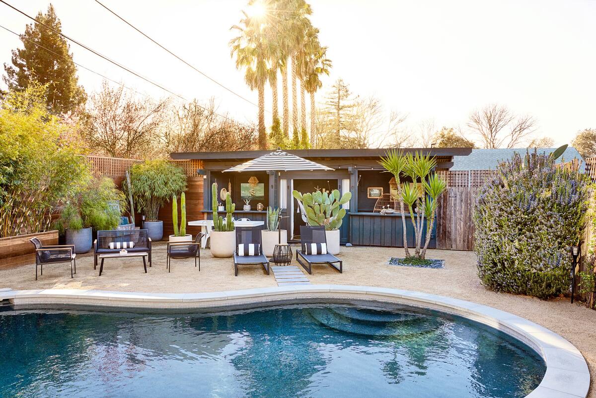 maison avec piscine en Californie