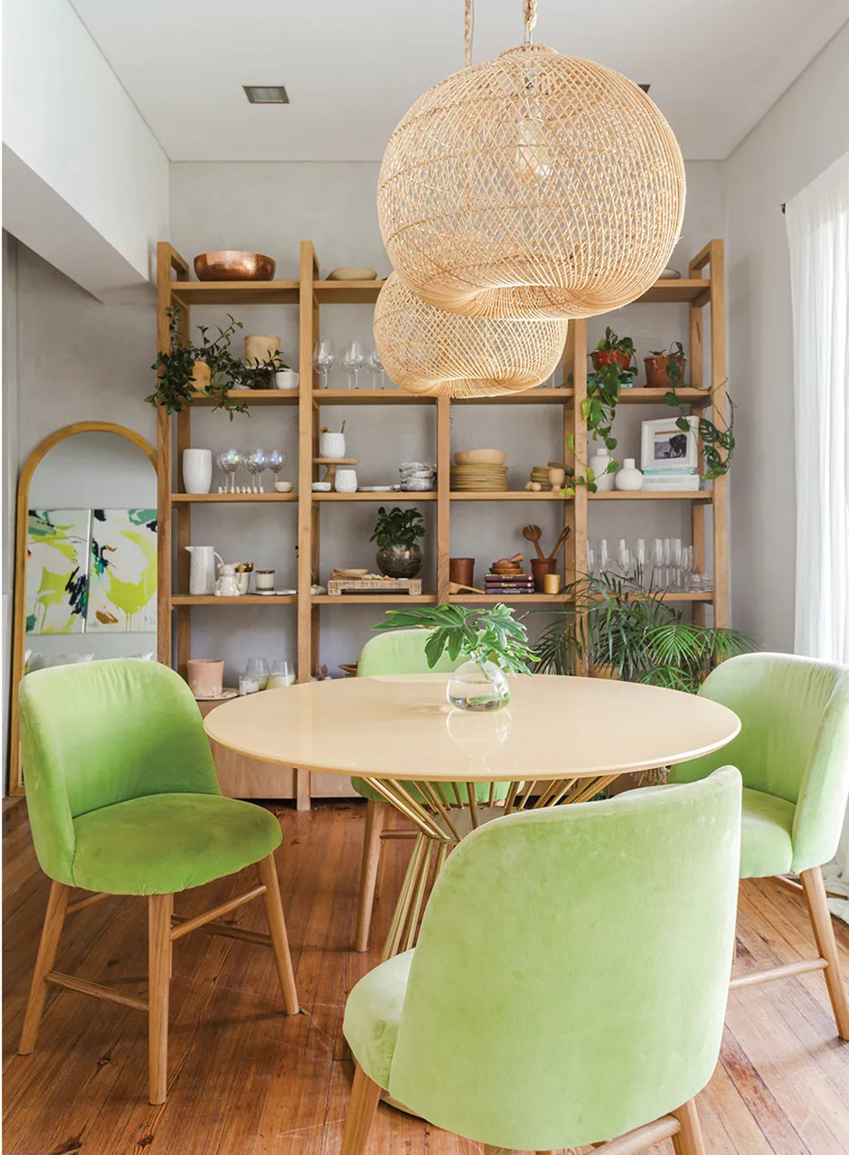 salle à manger chaises velours vert décoration naturelle salle à manger chaises velours vert décoration naturelle