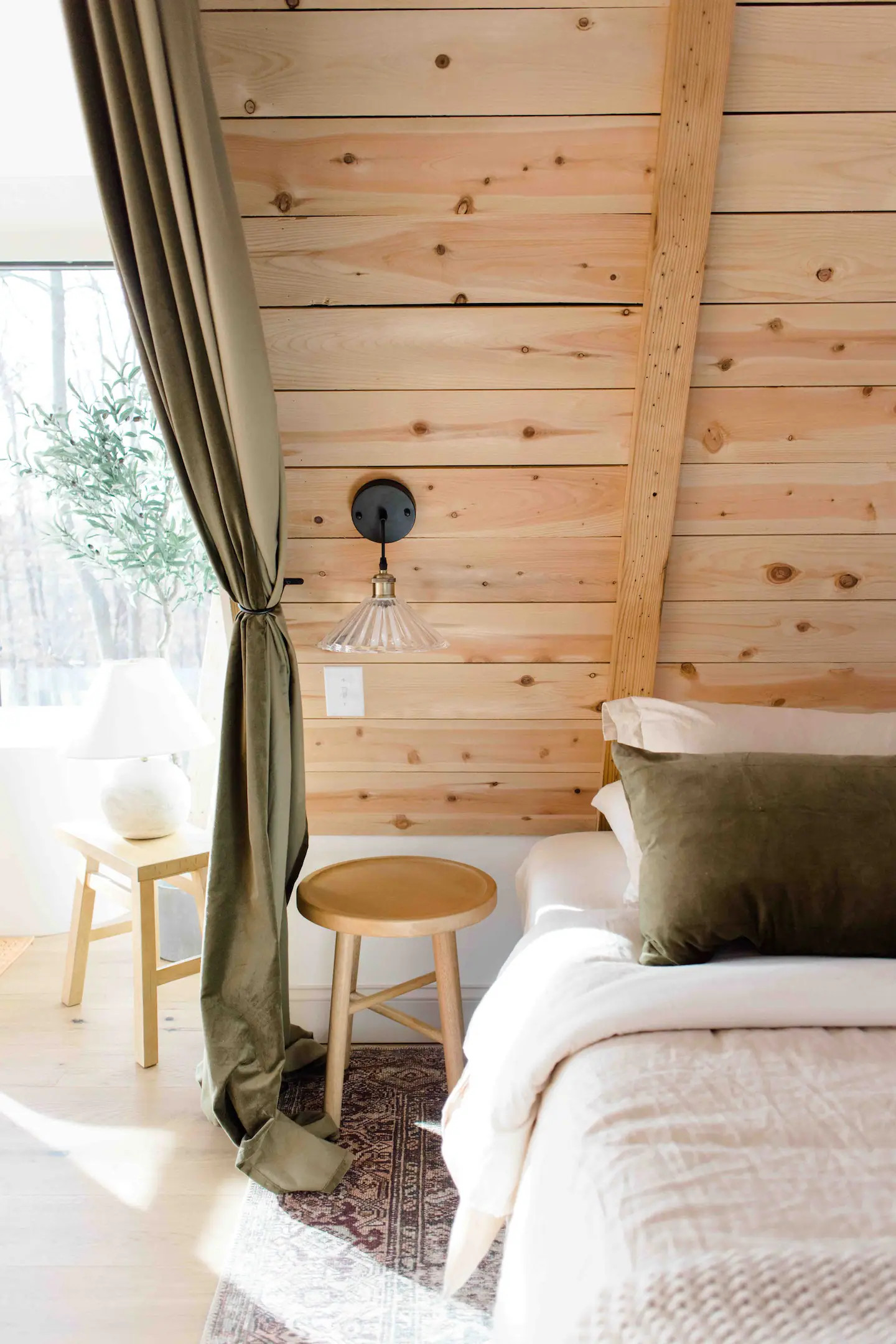 chambre maison A-Frame