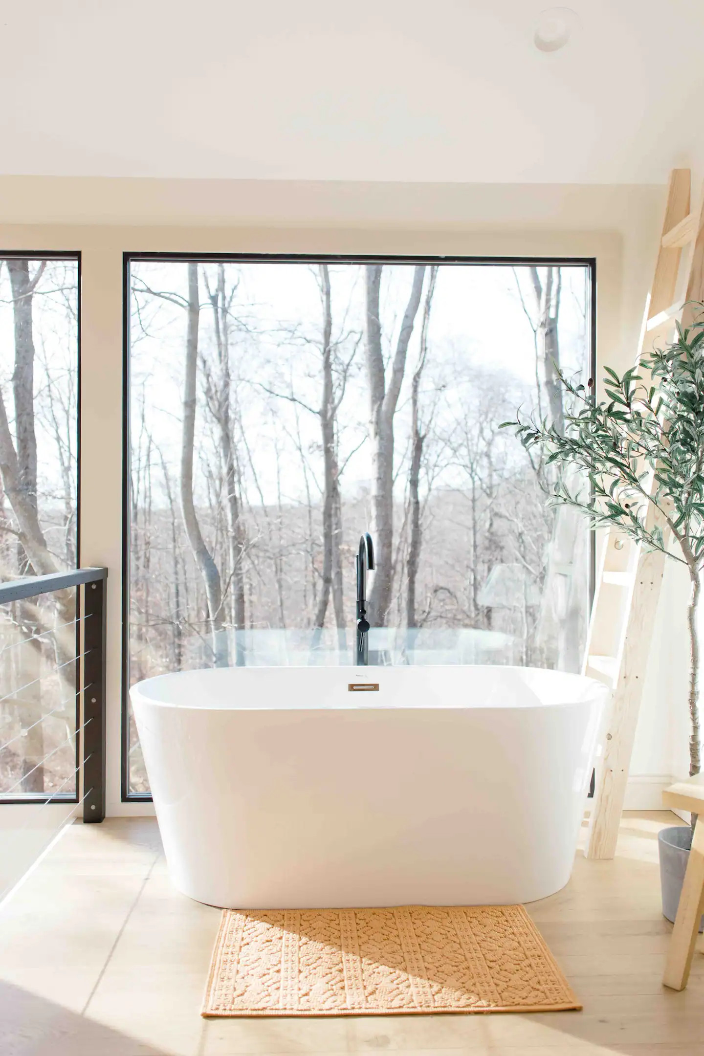 baignoire îlot design