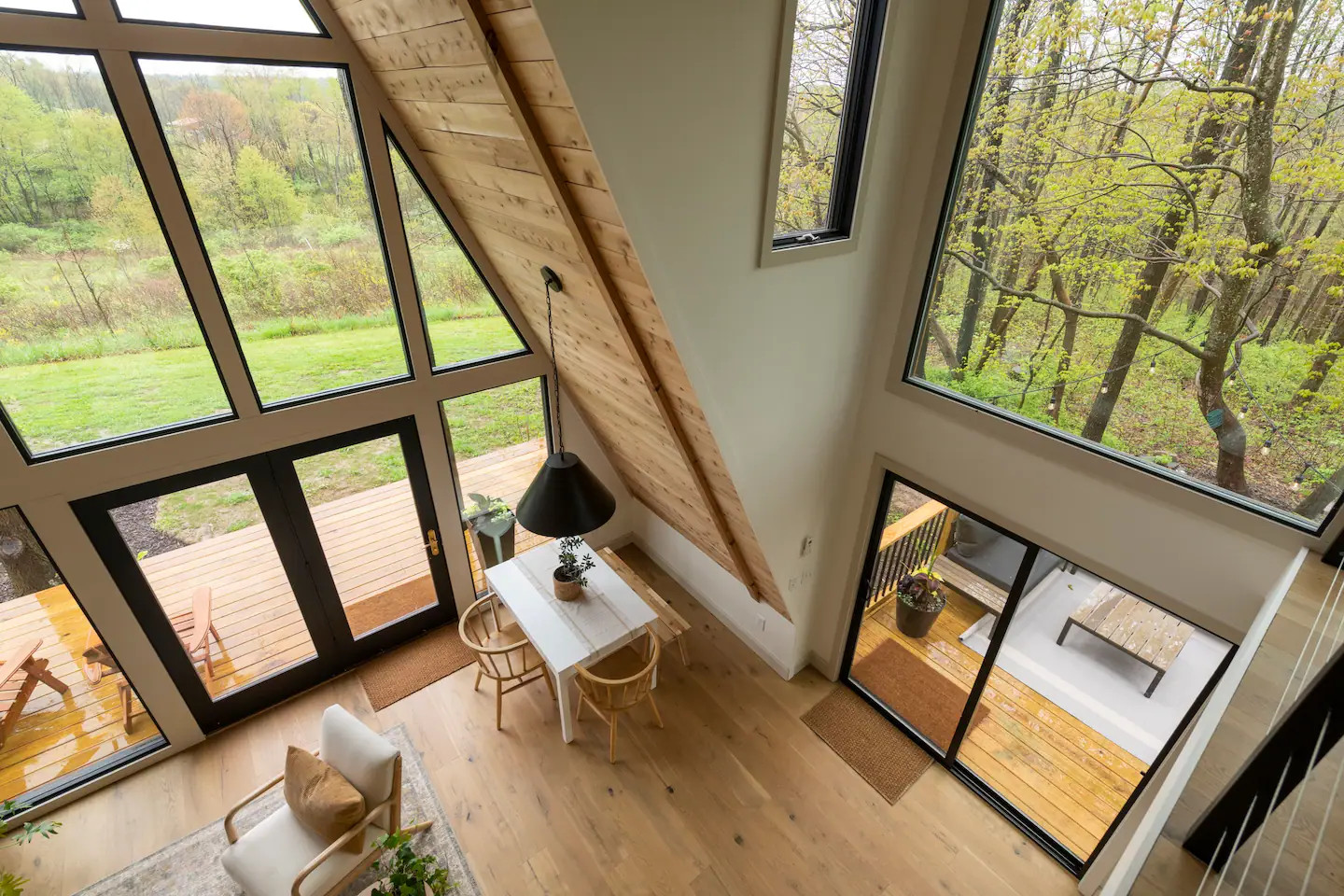 salon maison A-Frame