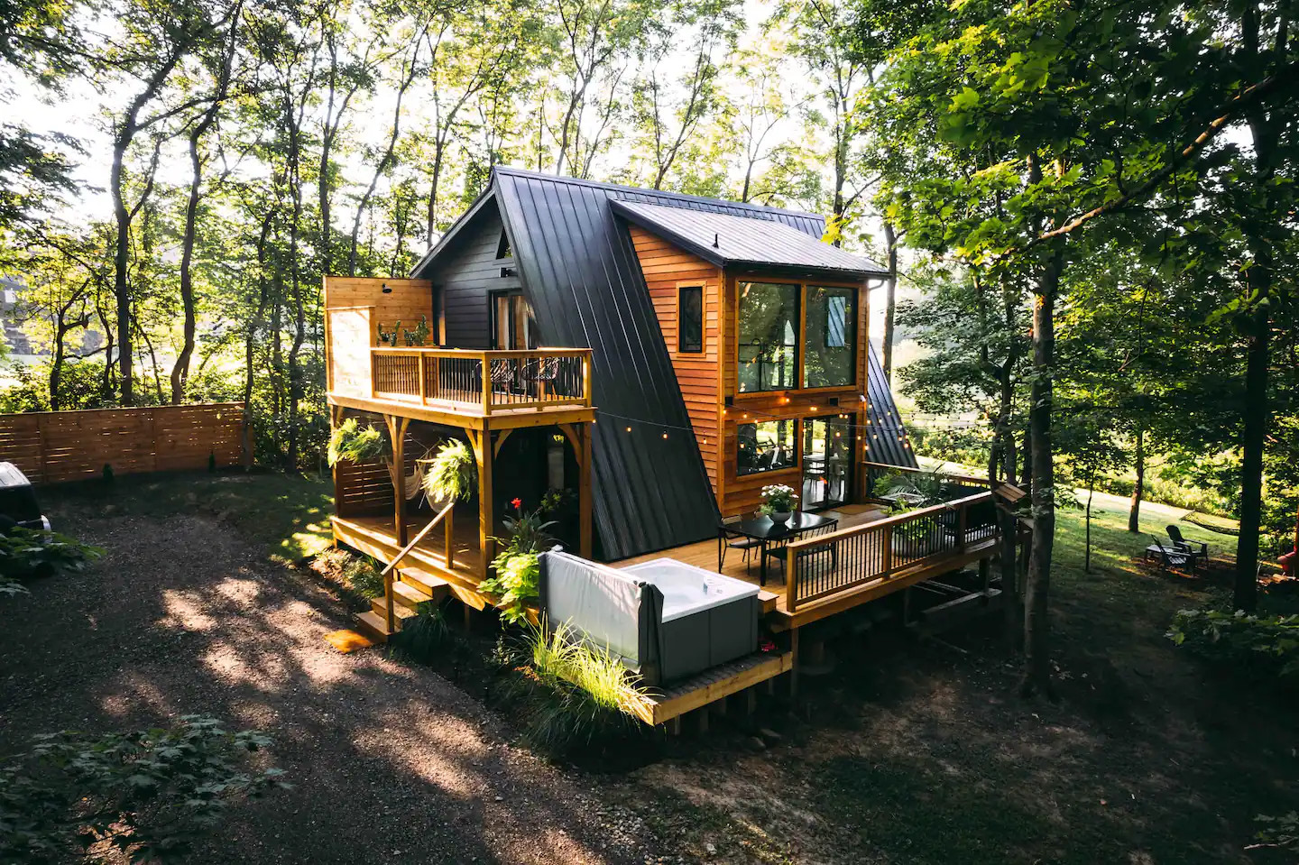 maison en bois
