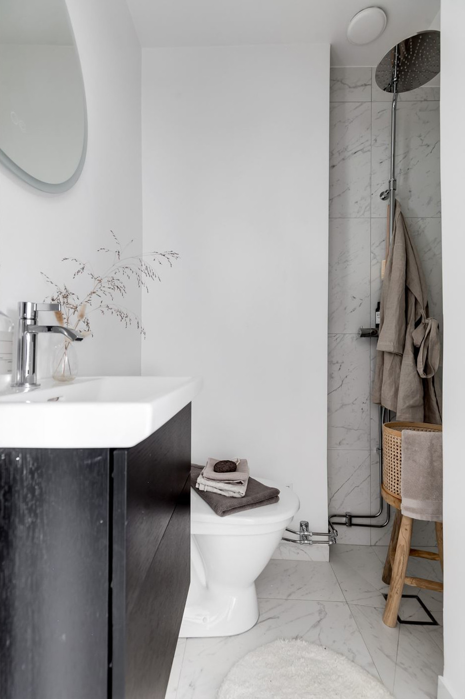 salle de bain blanche et noir marbre salle de bain blanche et noir marbre
