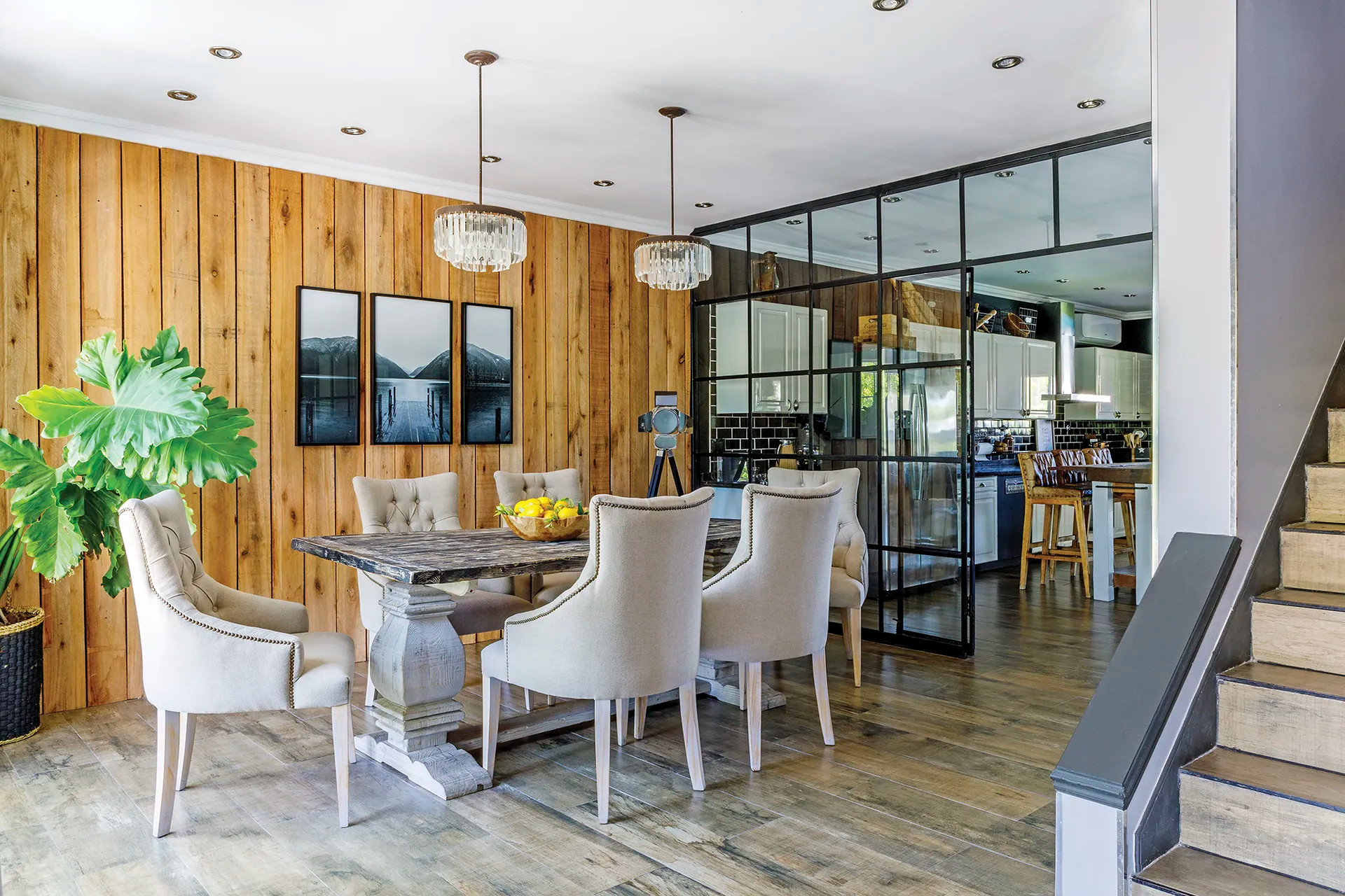 salle à manger avec verrière salle à manger avec verrière