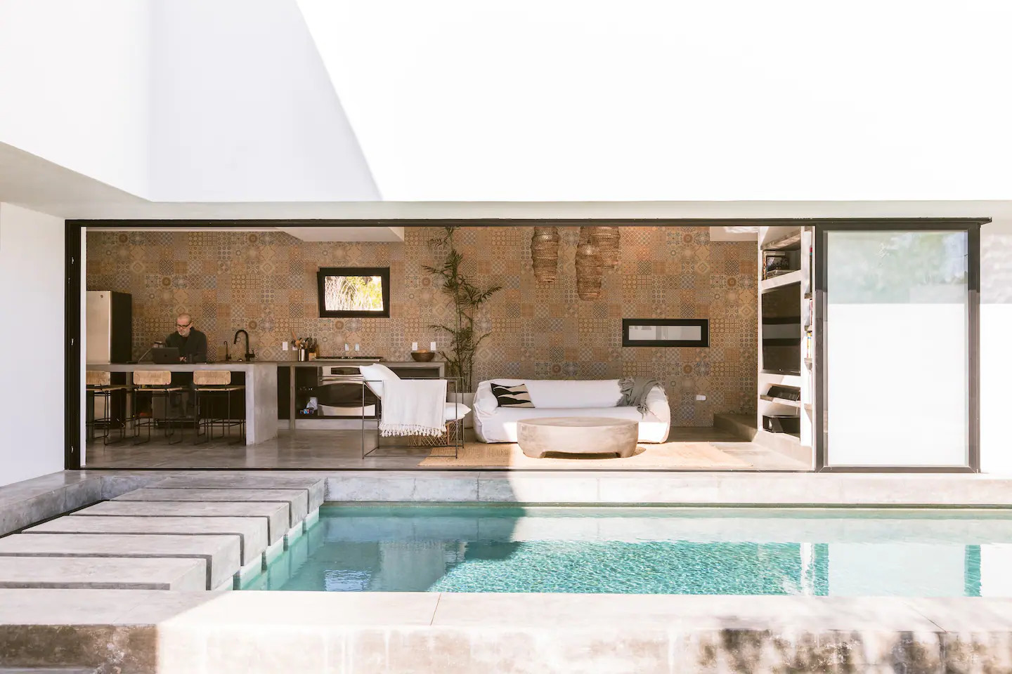 piscine sur terrasse maison architecte Mexique piscine sur terrasse maison architecte Mexique