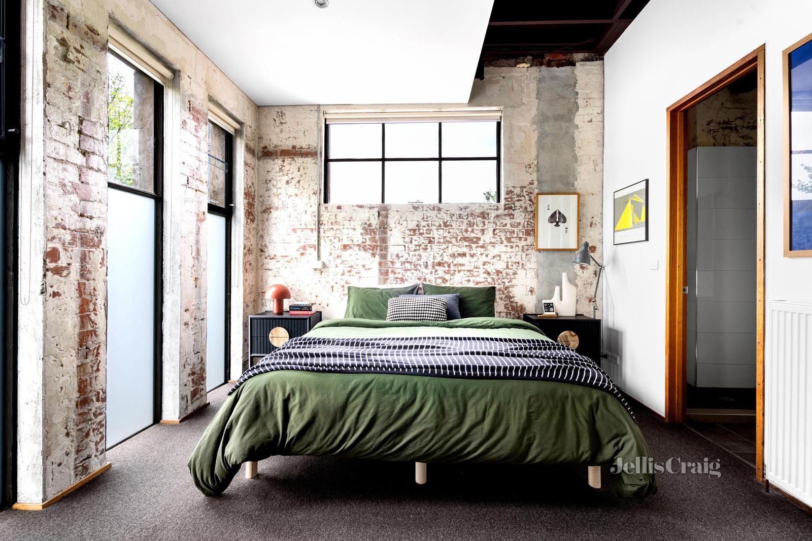 chambre murs de briques maison loft chambre murs de briques maison loft