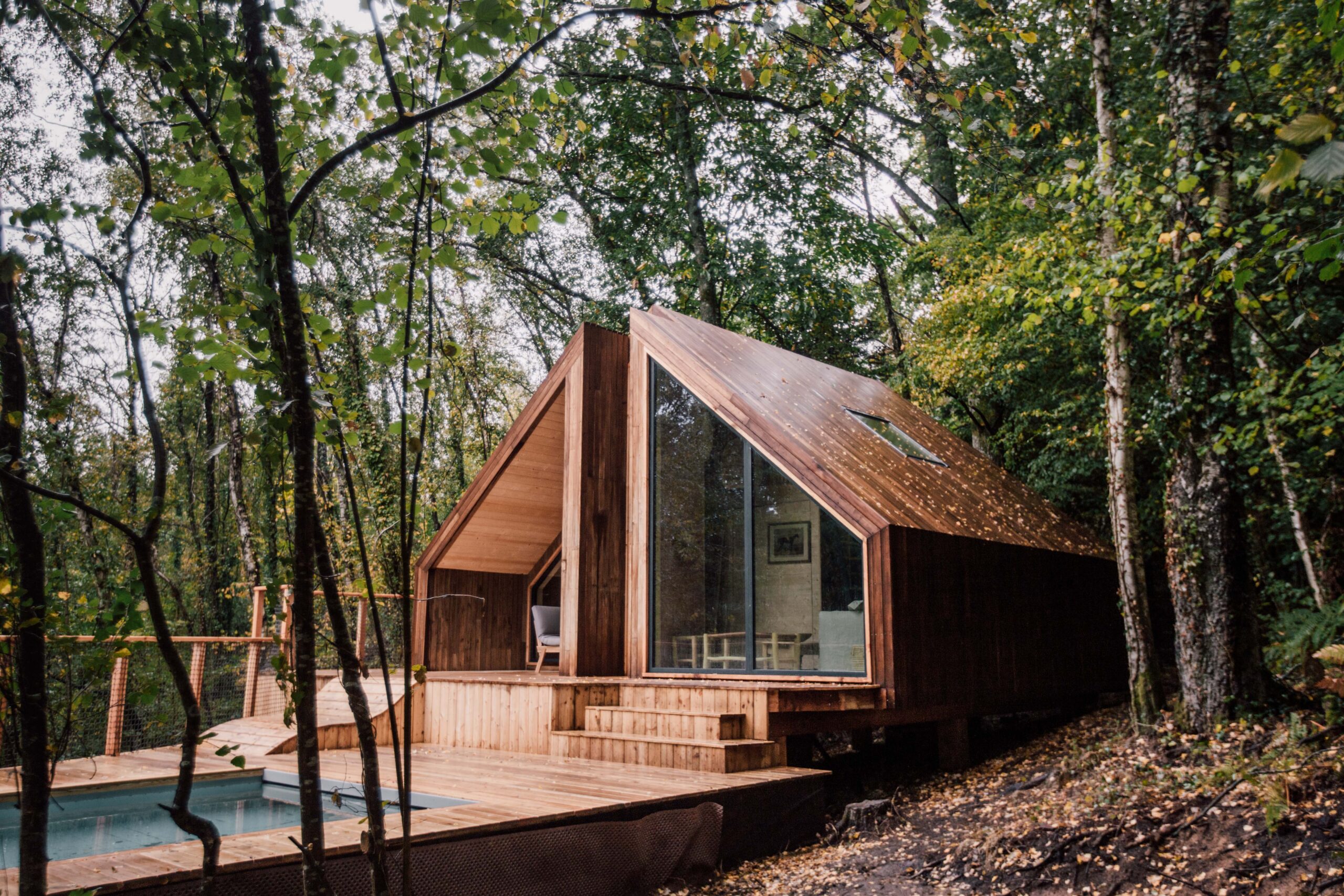 maison en bois avec piscine Casa Rosalie Normandie maison en bois avec piscine Casa Rosalie Normandie