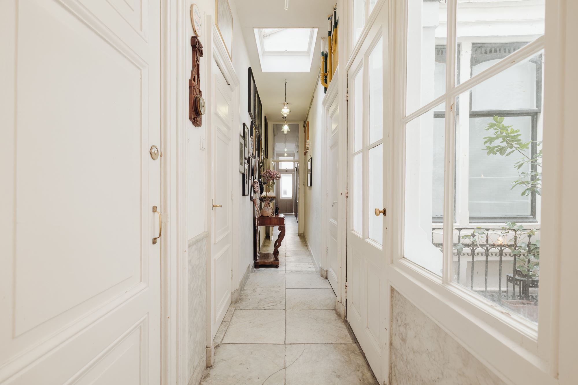 couloir avec sol marbre décoration vintage couloir avec sol marbre décoration vintage