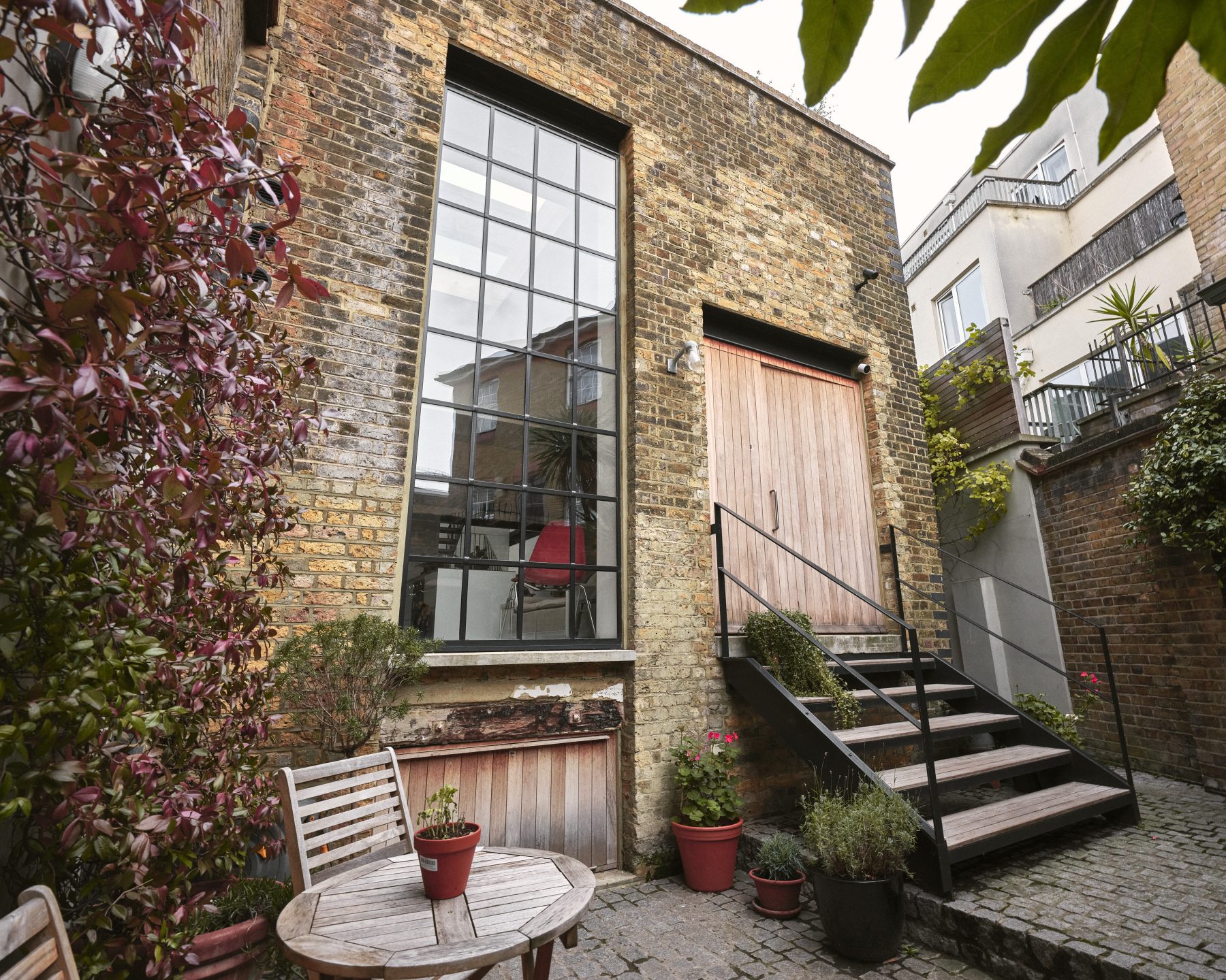 façade rénovée maison design à Londres