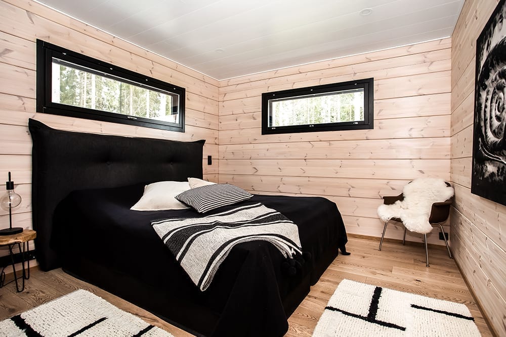 chambre maison en bois