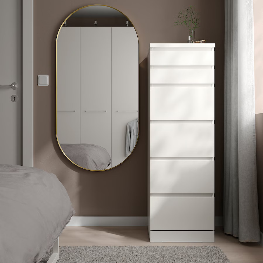 miroir ovale IKEA
