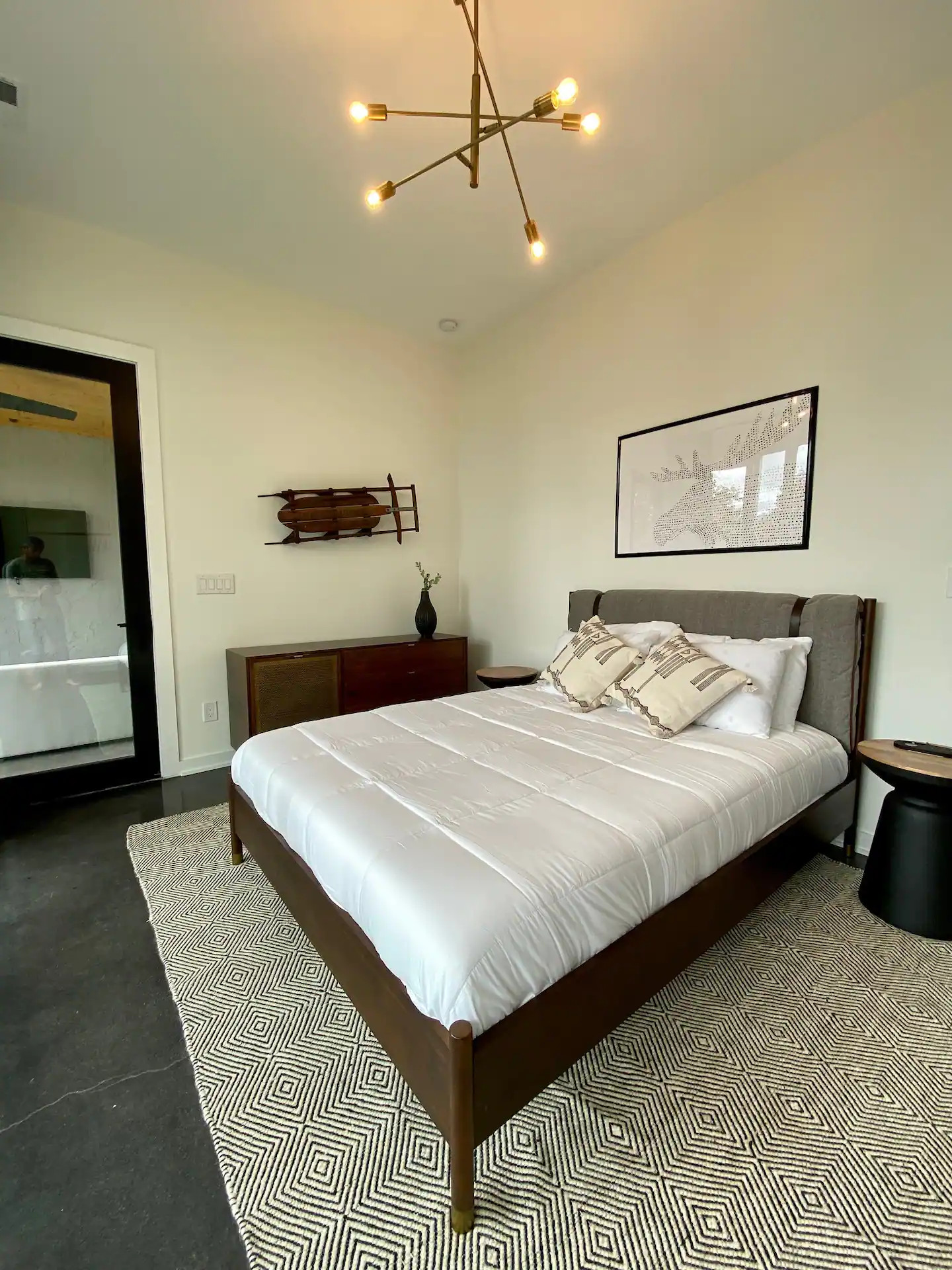 chambre design maison contemporaine