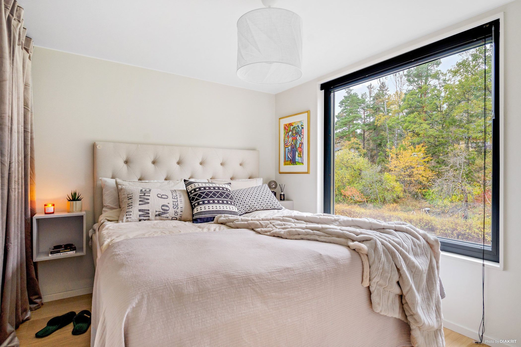 chambre décoration contemporaine et baie vitrée chambre décoration contemporaine et baie vitrée