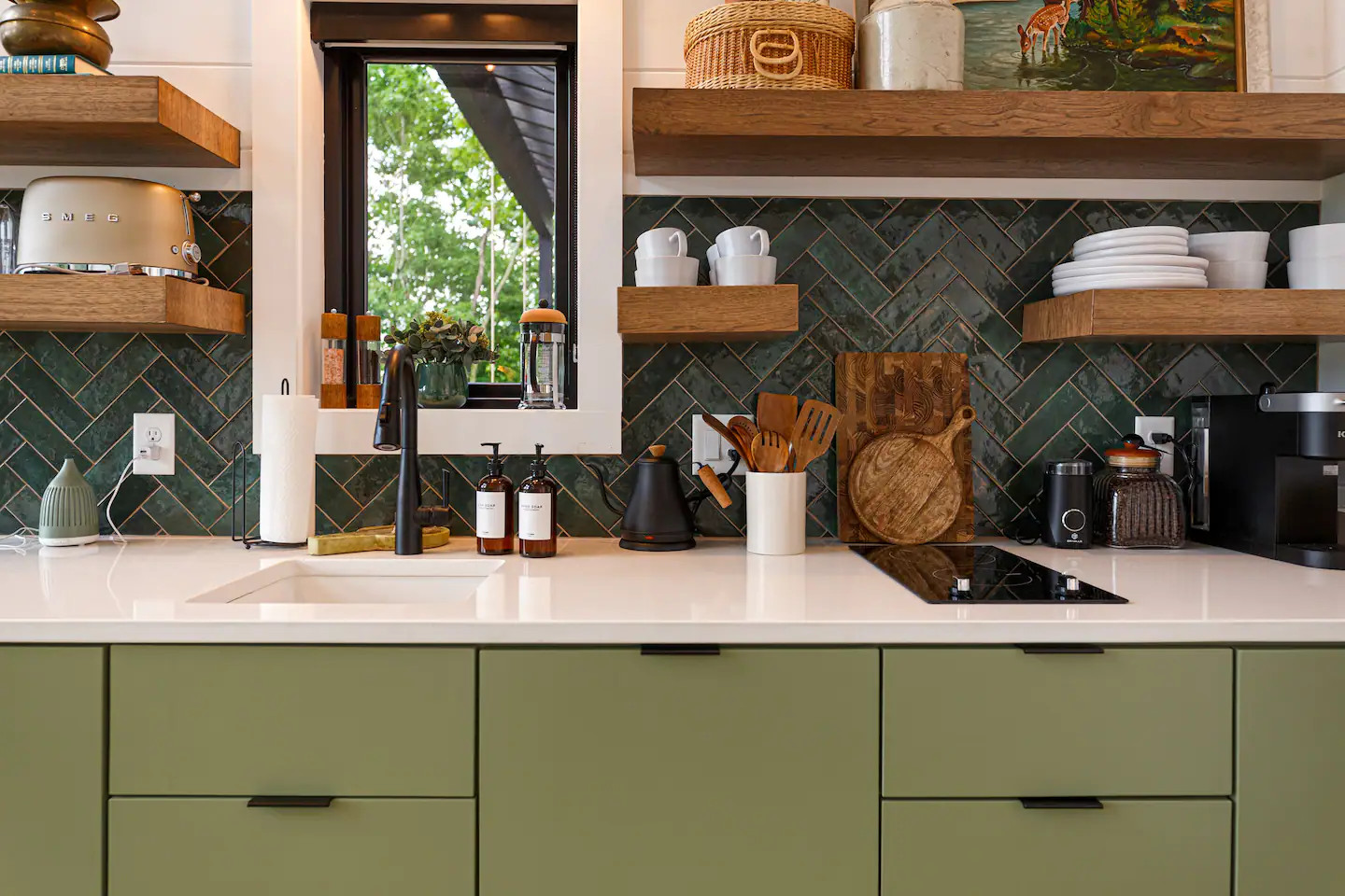 cuisine design verte 
