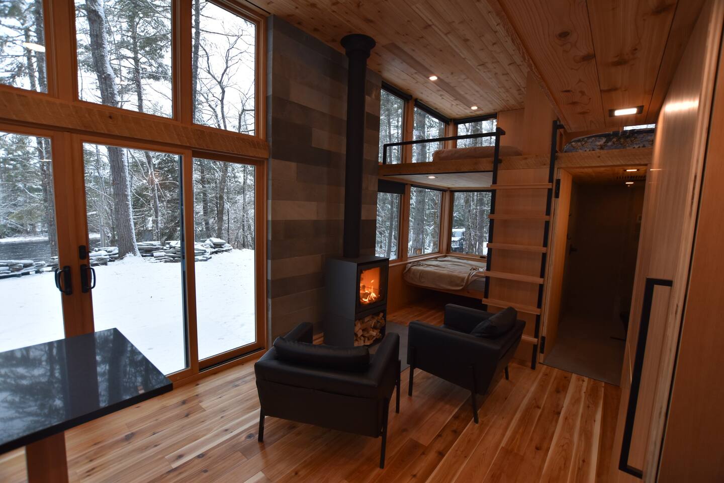 salon et chambre tiny house salon et chambre tiny house